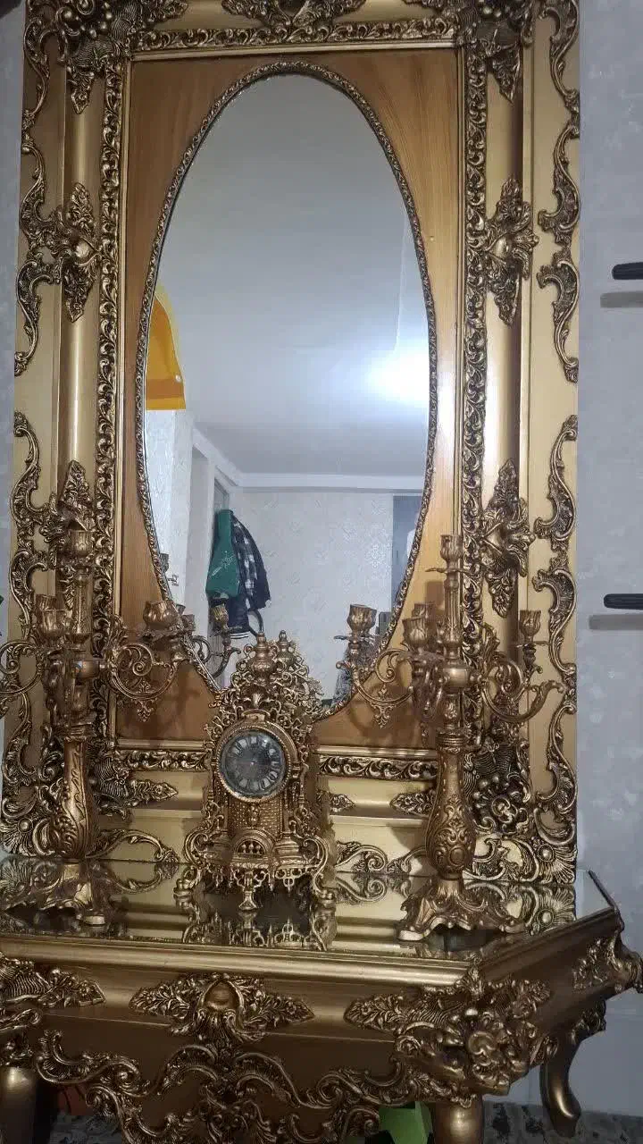 اینه شمعدون و ویترین|بوفه، ویترین، کنسول|اسلامشهر, شهرک مهدیه|دیوار