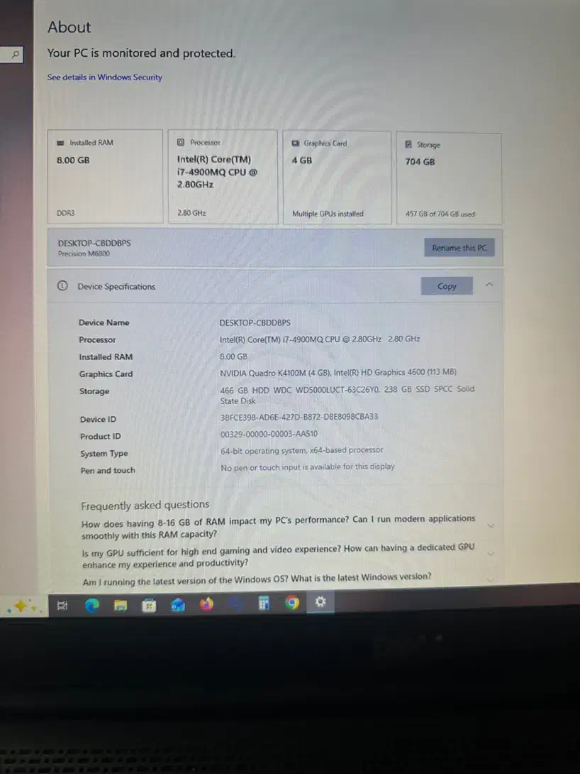 دو عدد لپتاپ dell صنعتی و مک بوک ایر ۲۰۱۴|رایانه همراه|شهریار, شهریار|دیوار