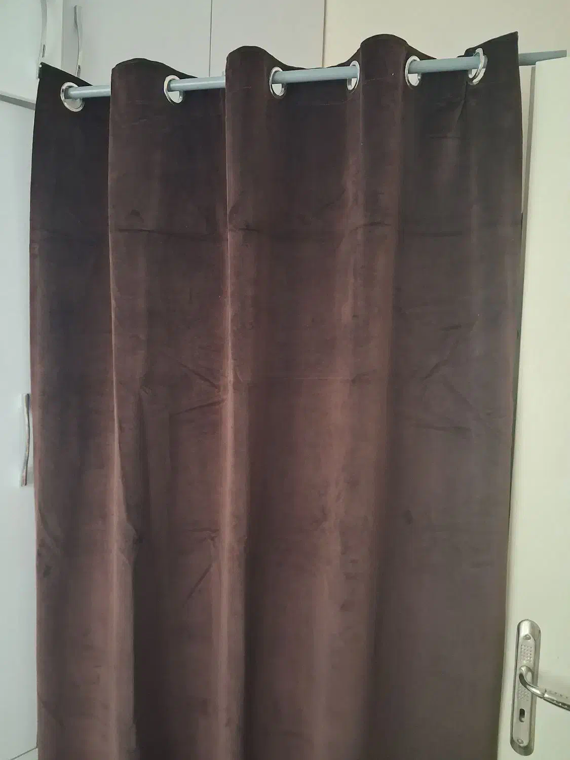 پرده پذیرایی مخمل ترک|پرده، رانر، رومیزی|تهران, جوادیه|دیوار