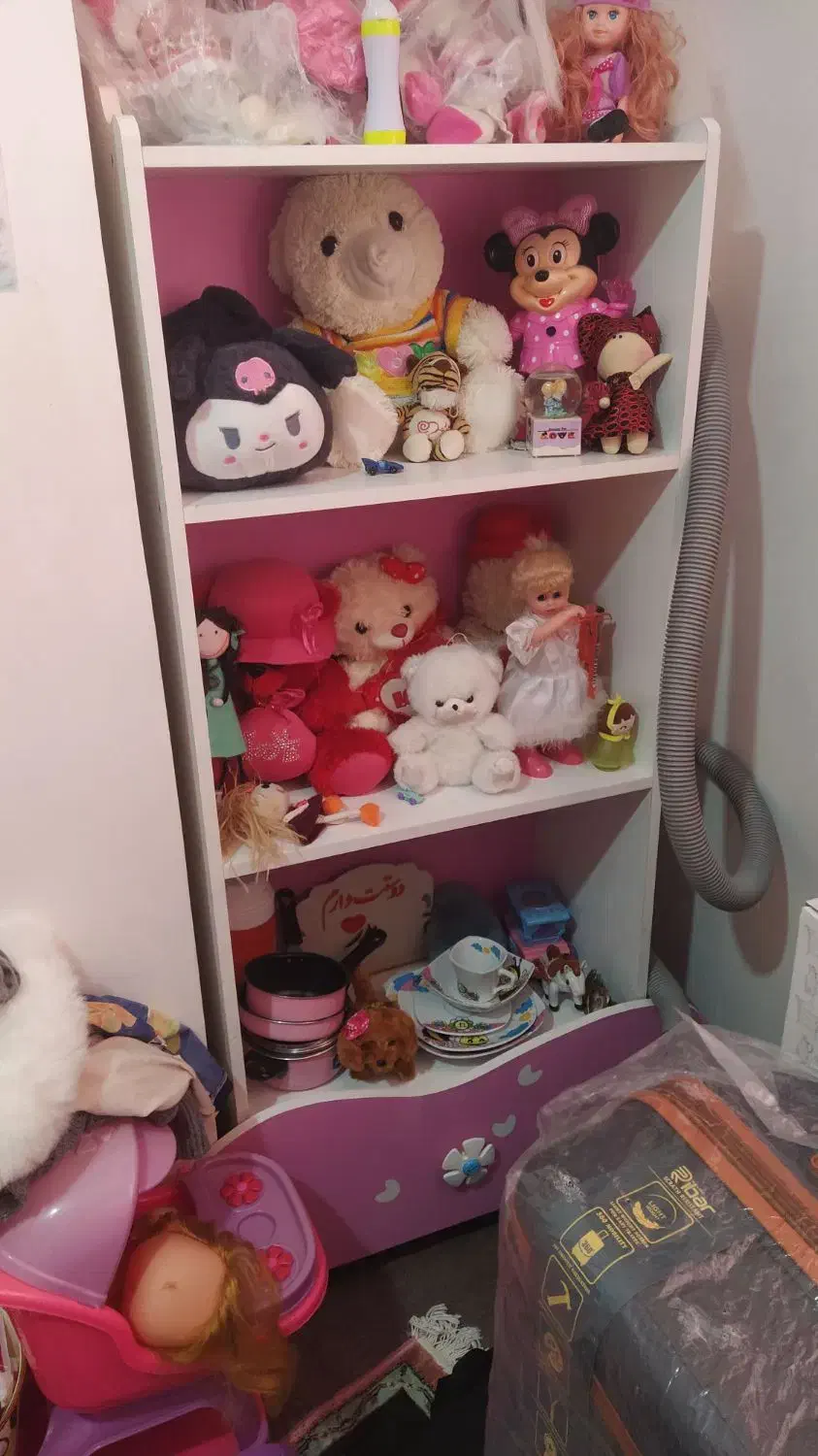 سرویس خواب دخترانه|تخت و سرویس خواب|خوی, |دیوار