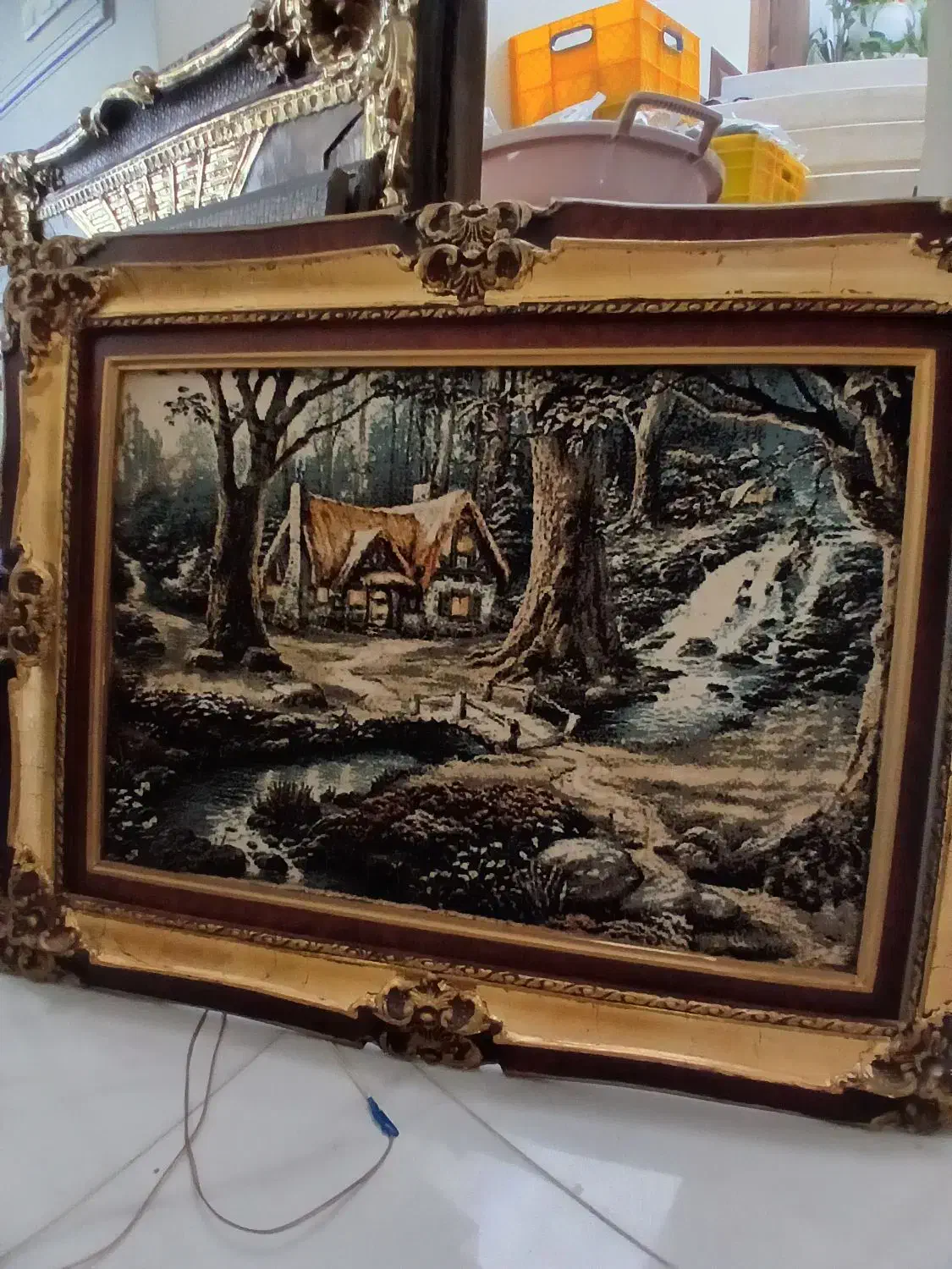 درحدنو|تابلو فرش|اصفهان, محله اسلامی|دیوار