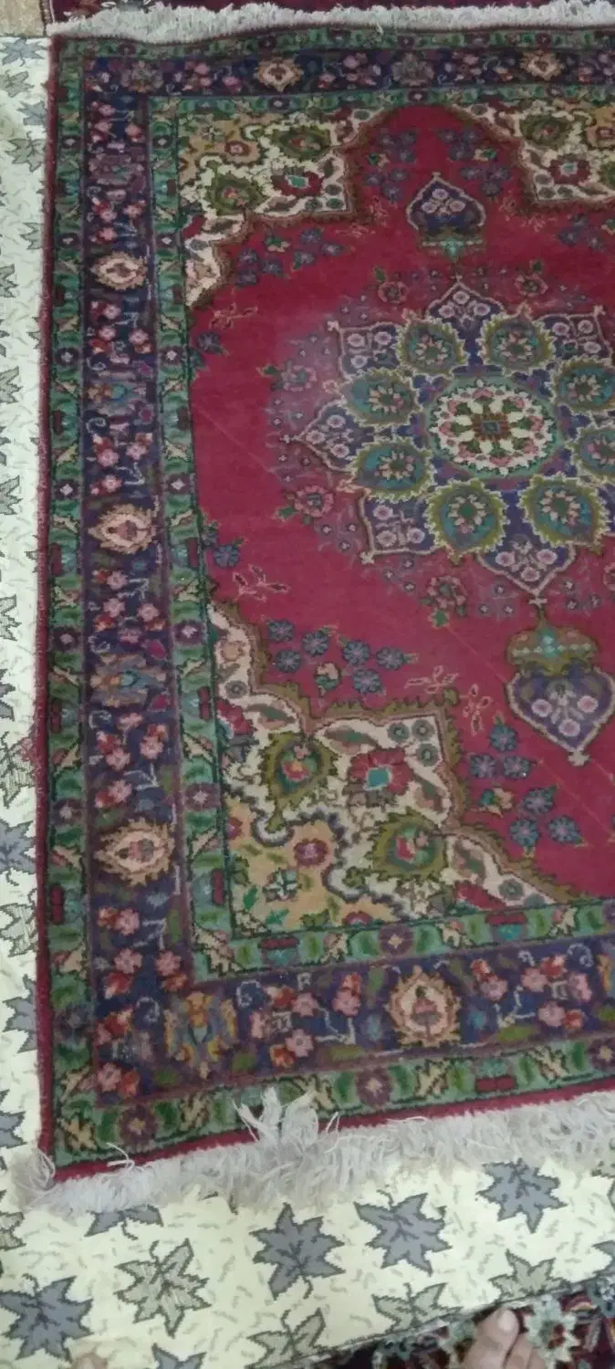 فرش کهنه دست باف قدیمی|فرش|بندر انزلی, ساحل قو|دیوار