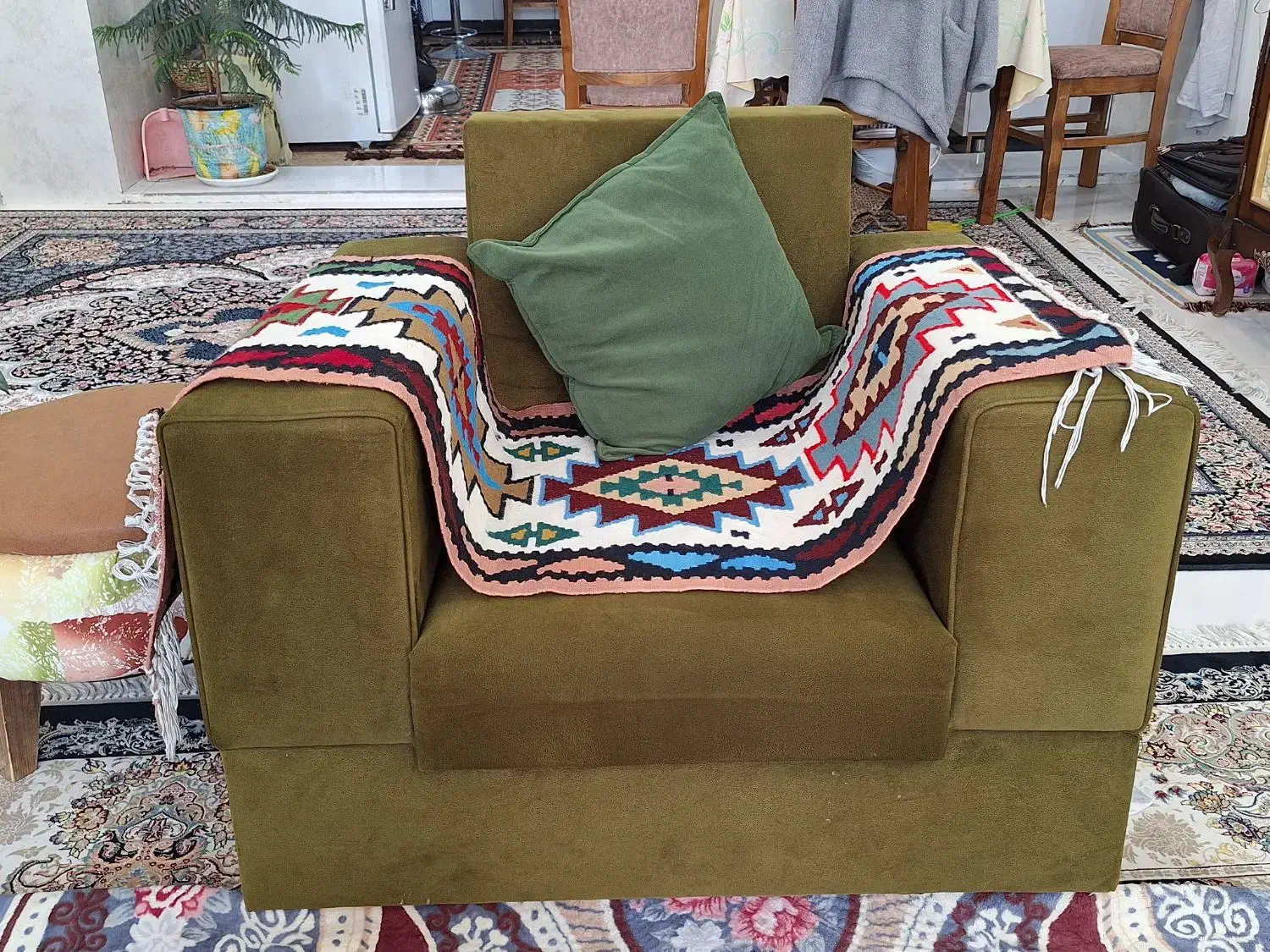 فروش مبل هفت نفره|مبلمان خانگی و میز عسلی|نورآباد ممسنی, |دیوار