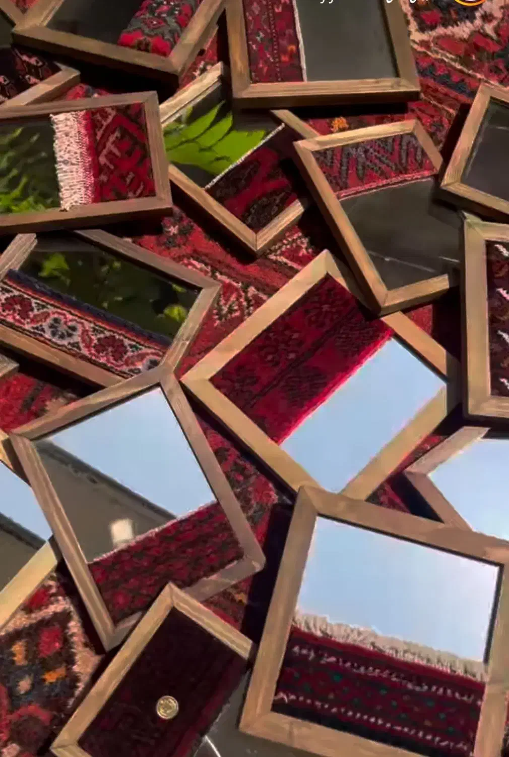 هفت سین وآینه سنگ|صنایع دستی و سایر لوازم تزئینی|نکا, |دیوار