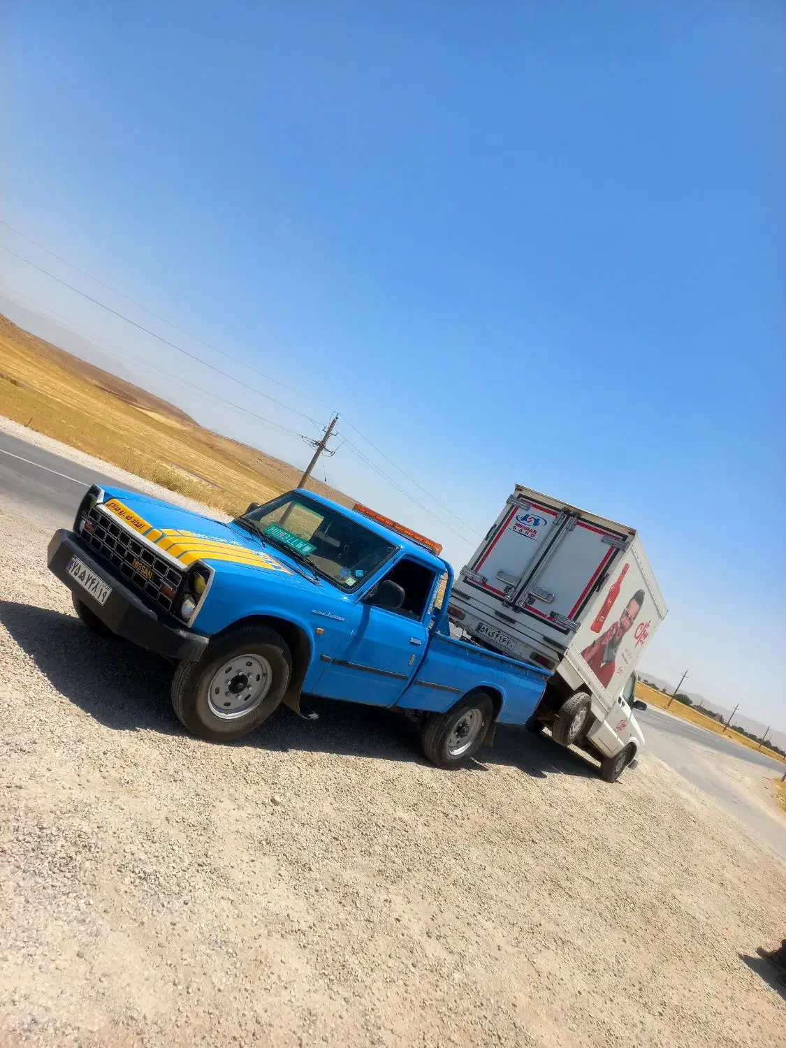 امدادخودرو یدک کش جرثقیل خودروبر شبانه روزی24میلاد|خدمات حمل و نقل|کرمانشاه, |دیوار