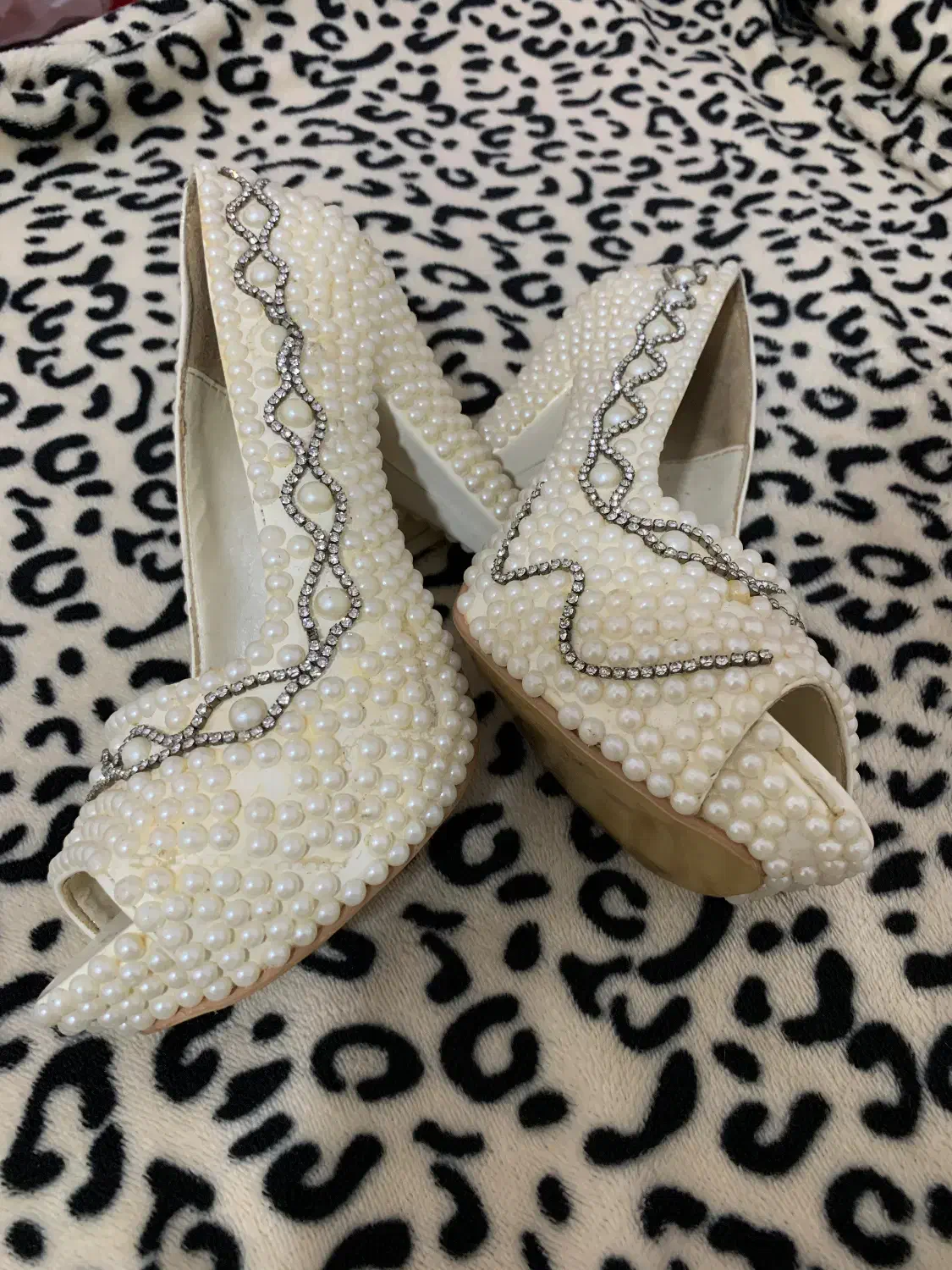 کفش مجلسی مرواریدی|کیف، کفش، کمربند|اردبیل, |دیوار