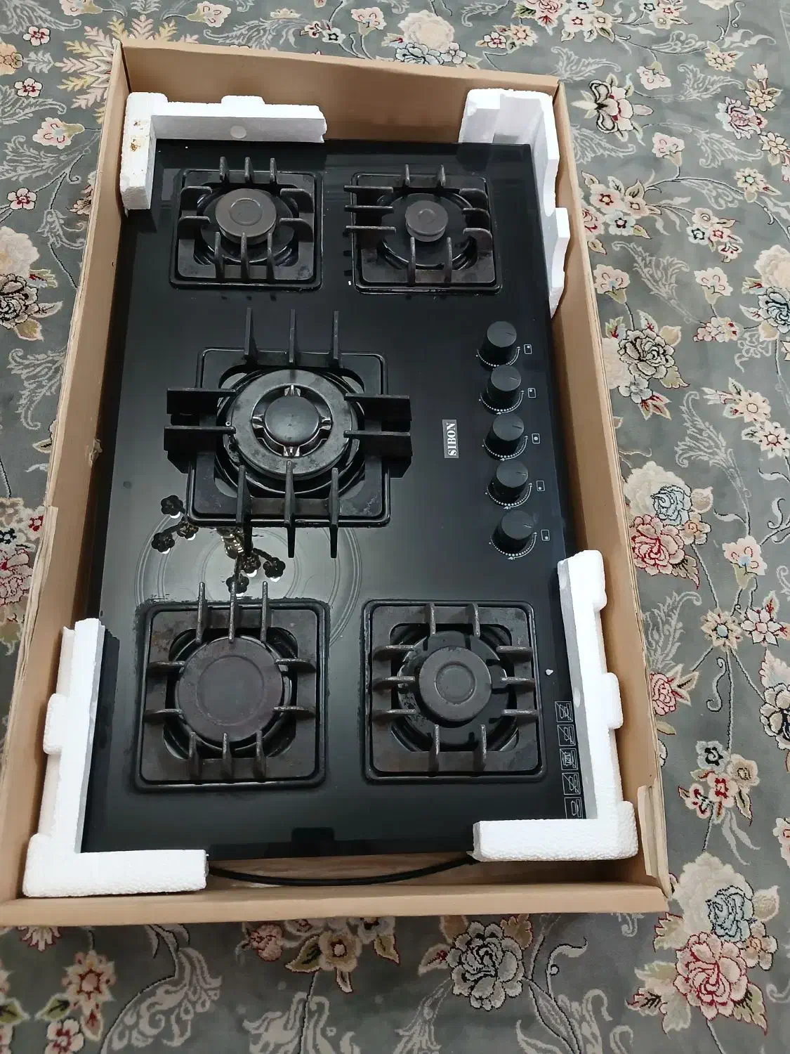 اجاق‌گاز رو میزی شیشه ای سیبن|اجاق گاز و لوازم برقی پخت‌وپز|رباط‌کریم, رباط‌کریم|دیوار