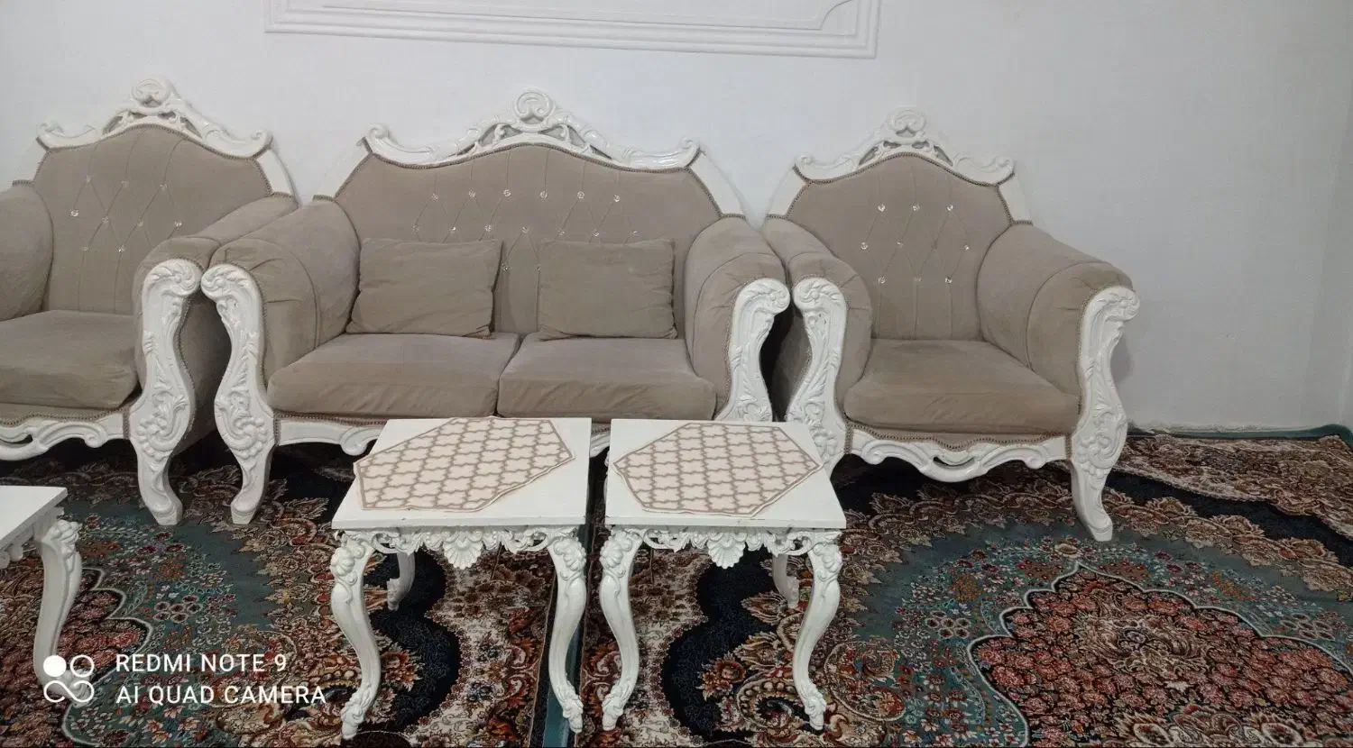 یک دست مبل|مبلمان خانگی و میز عسلی|اسدآباد, |دیوار