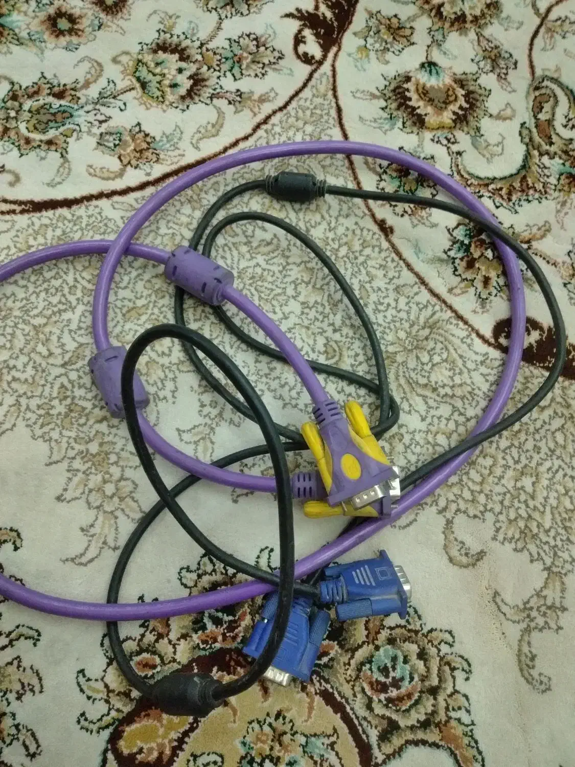 کابل برق پاور کامپیوتر کابل تصویر آداپتور|قطعات و لوازم جانبی رایانه|پرند, فاز ۵|دیوار