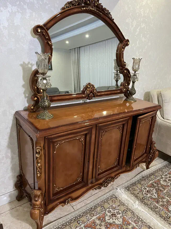 اینه کنسول|بوفه، ویترین، کنسول|بهارستان, |دیوار