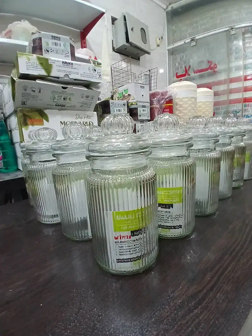 بانکه حبوبات شیشه ای|ظروف نگهدارنده، پلاستیکی، یک‌بارمصرف|بندر ماهشهر, |دیوار