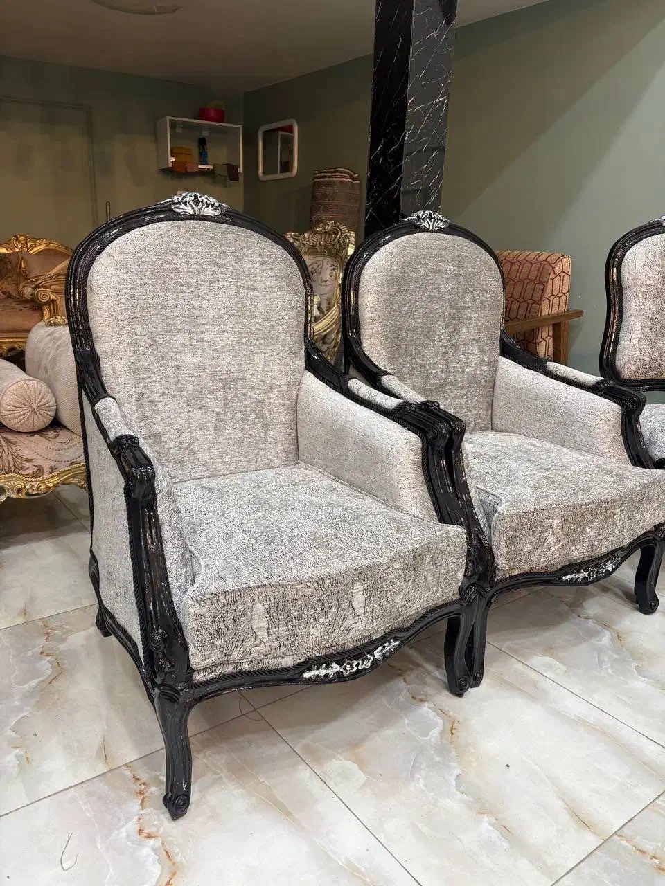 سرویس مبل کلاسیک شیک و خاص درگالری بجانی|مبلمان خانگی و میز عسلی|مرند, |دیوار