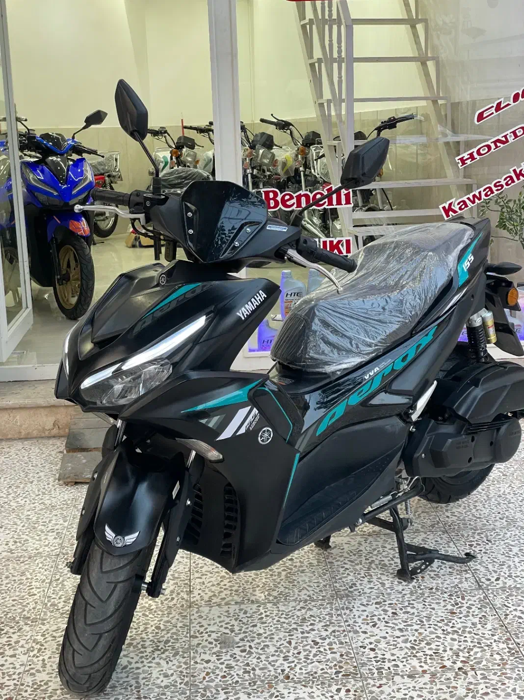 موتور ایروکس nvx فول ۱۴۰۲ در حد صفر|موتورسیکلت|گنبد کاووس, |دیوار