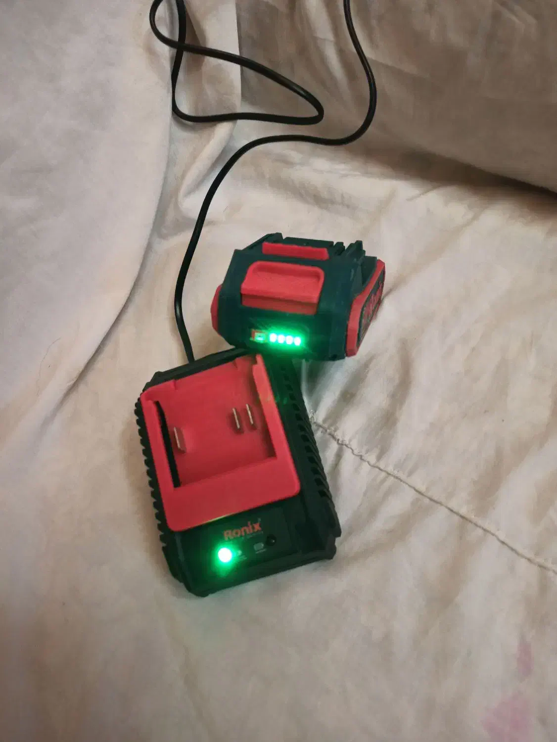 فروش یک عدد شارژروباتری دریل شارژی رونیکس مدل۸۶۷۰|ابزارآلات|کتالم و سادات شهر, |دیوار