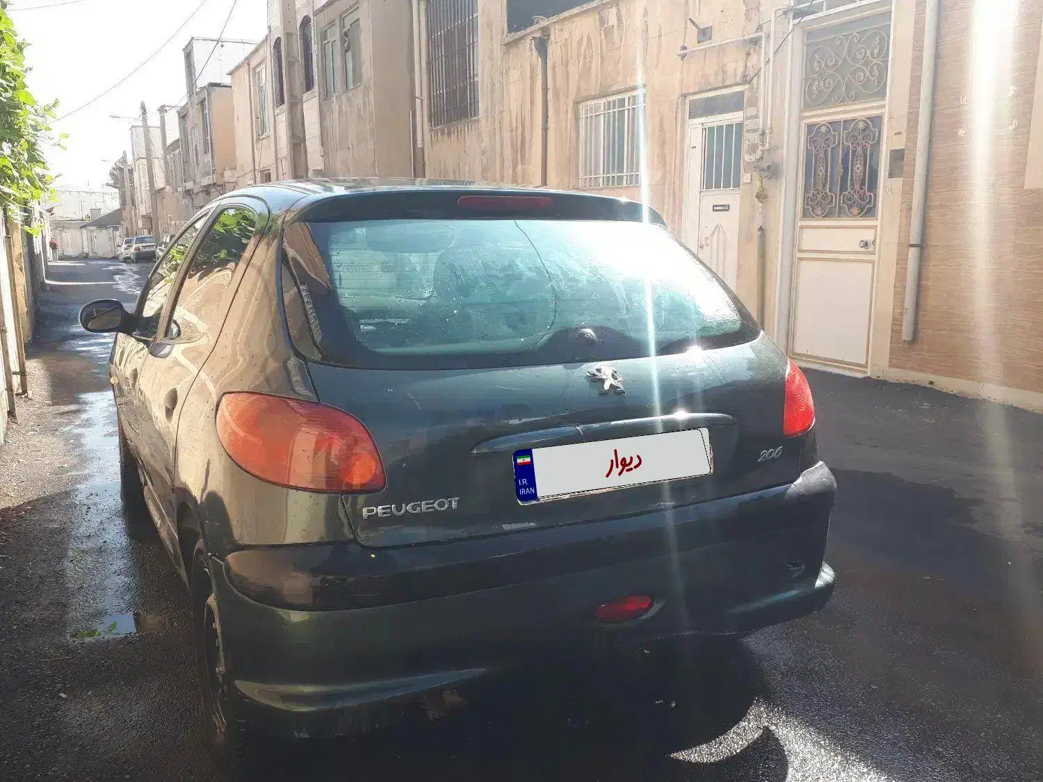 پژو ۲۰۶ تیپ ۲ مدل ۸۳ فنی کاملا سالم.|خودرو سواری و وانت|دورود, |دیوار