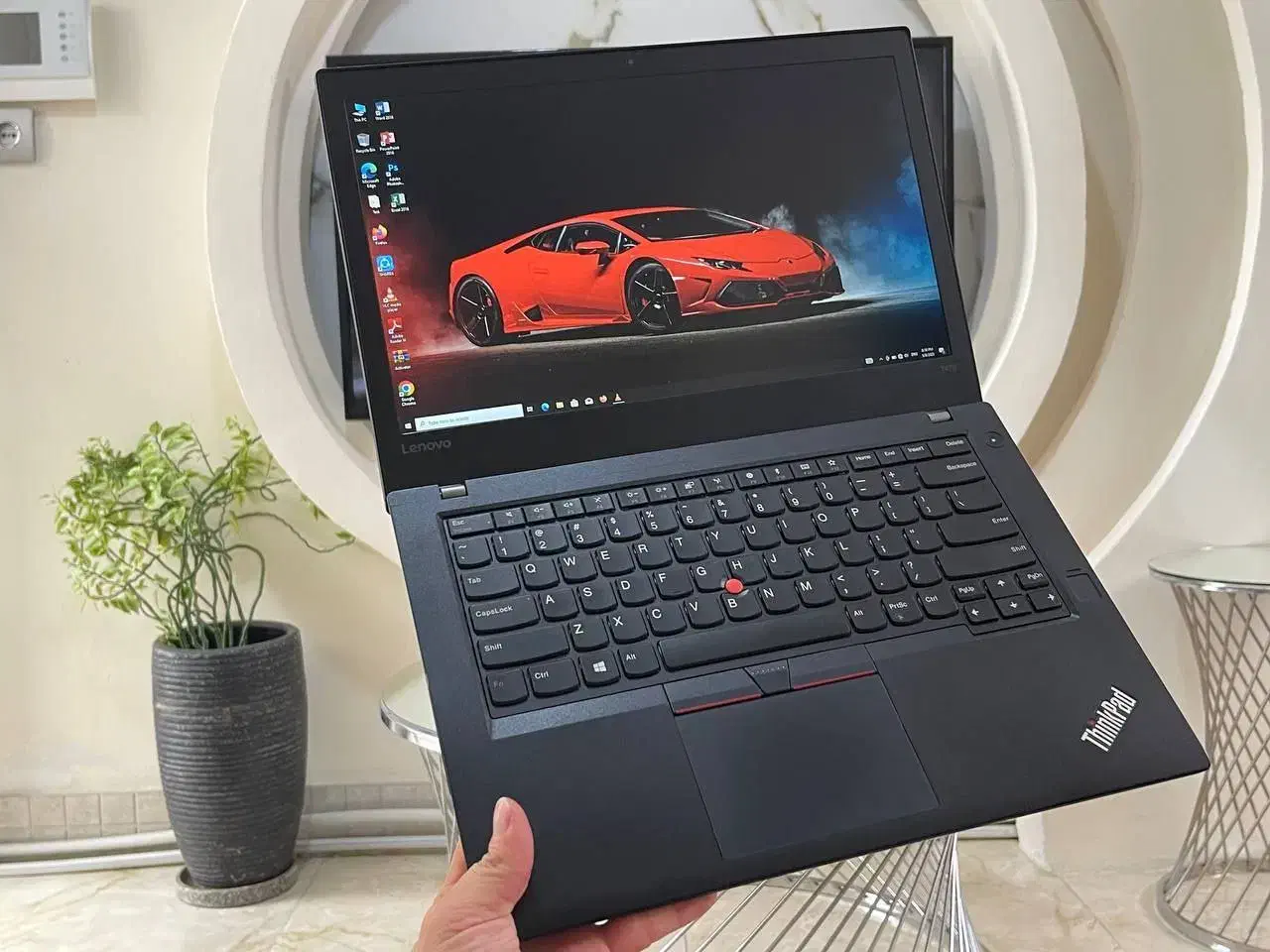 لپتاپ لنوو i7 6600u نسل۶ رم۸ اس اس دی ۲۵۶ گیگ|رایانه همراه|قزوین, |دیوار
