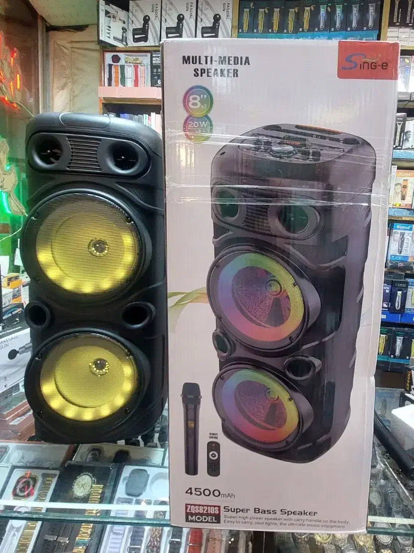 اسپیکر بزرگ قابل حمل رقص نور دار ۴۵۰۰w۸۲۱۰SZOs|پخشکننده همراه|قم, نیروگاه|دیوار