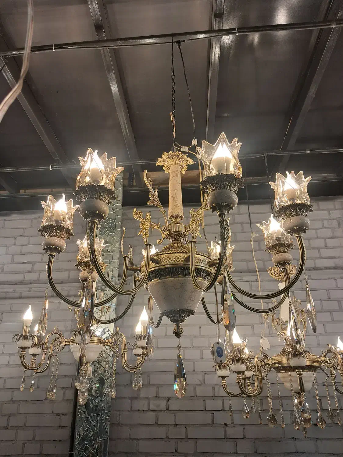 خرید لوستر+ هدیه|لوستر و چراغ آویز|اصفهان, باغ فدک|دیوار