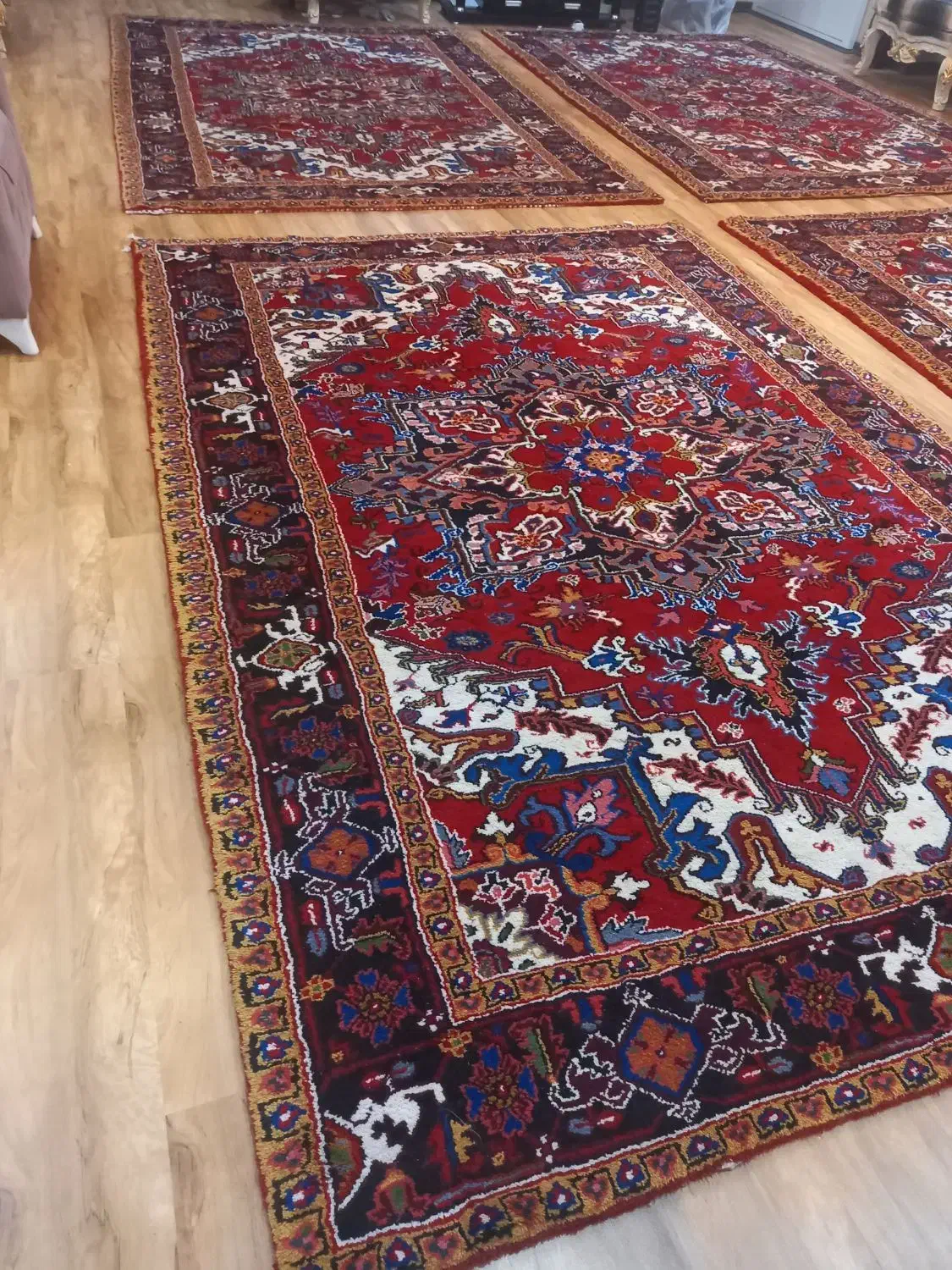 فرش تاجری هریس بارماخ توخوش|فرش|تبریز, |دیوار