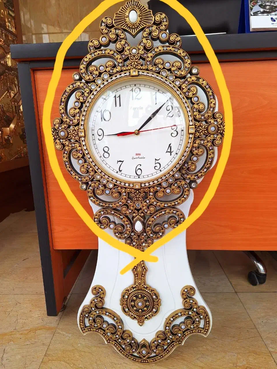 ساعت دیواری نو و سالم|ساعت دیواری و تزئینی|تهران, گلستان (شهرک راه آهن)|دیوار