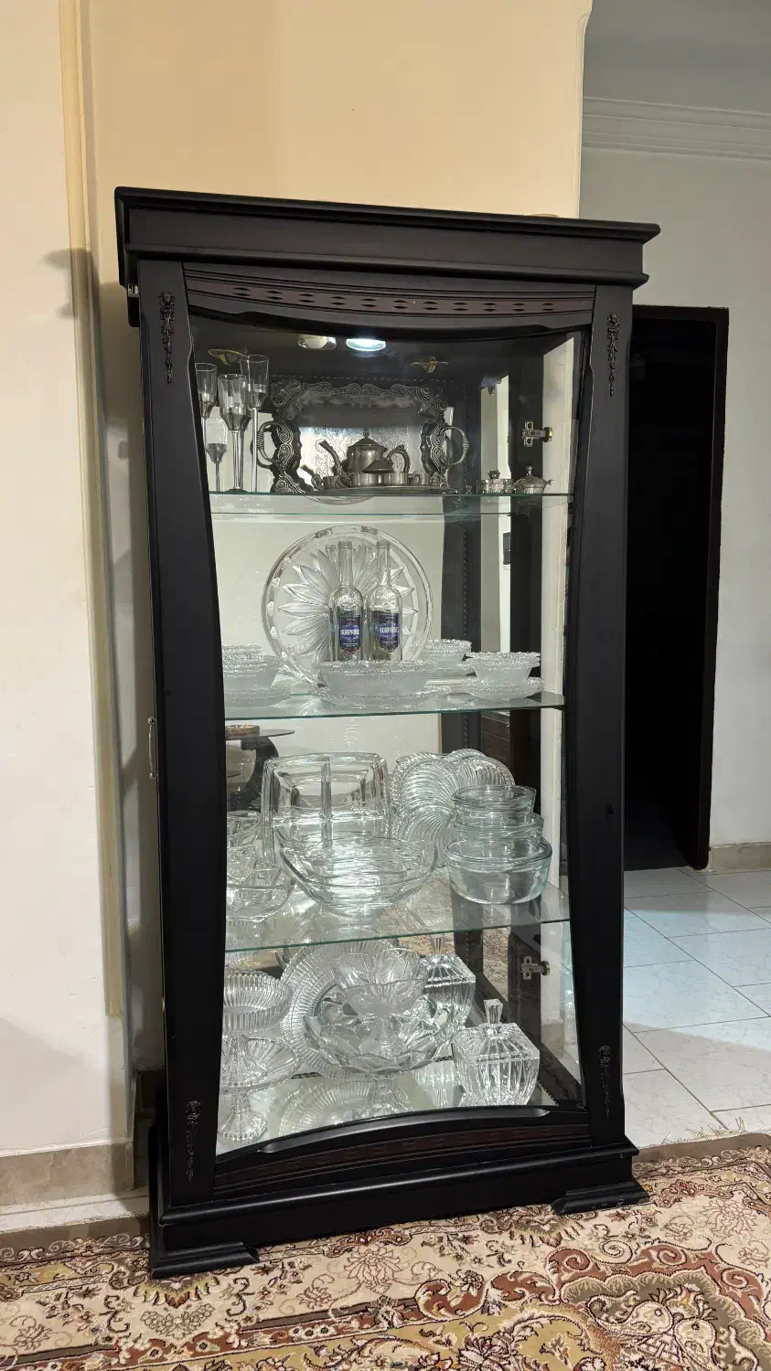 بوفه چوبی|بوفه، ویترین، کنسول|گرگان, |دیوار