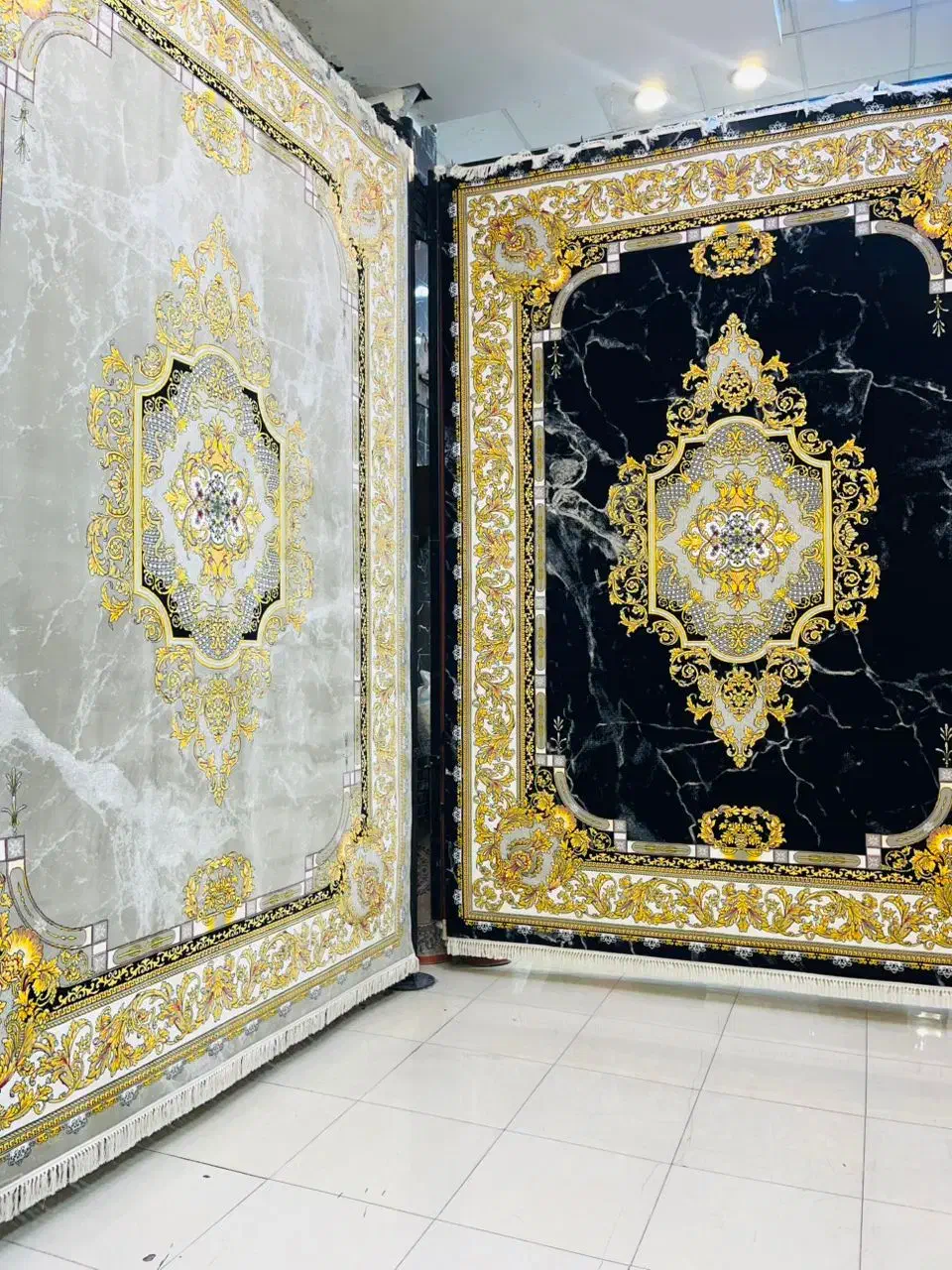 فرش مدرن با رنگبندی خاص// مناسب دکور امروزی|فرش|آبادان, |دیوار