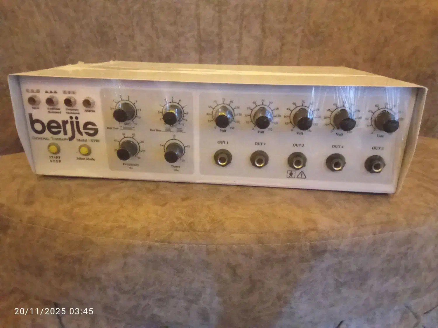 دستگاه فیزیوتراپی5کانال مارک berjis st90|پزشکی|سنندج, |دیوار