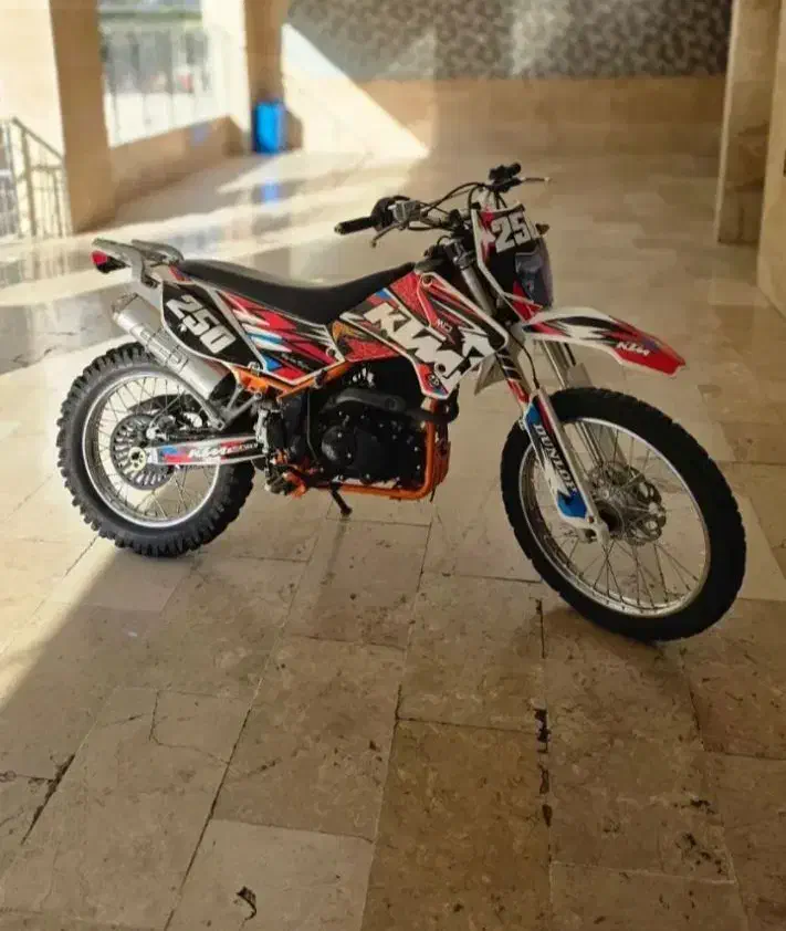 تریل فلات طرح KTM|موتورسیکلت|اسلامشهر, شهرک مهدیه|دیوار