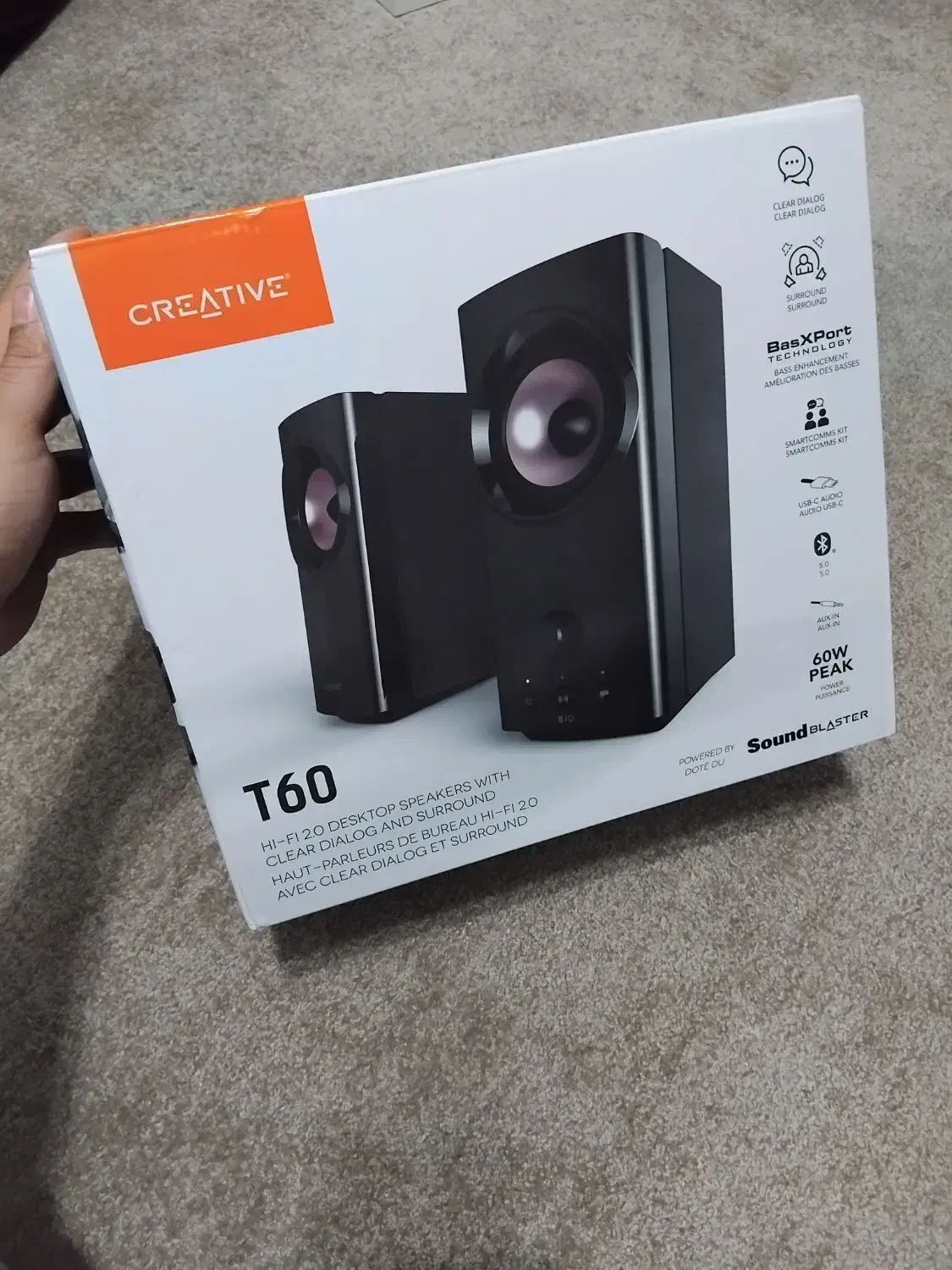 اسپیکر Creative T60|قطعات و لوازم جانبی رایانه|اهواز, کیان اباد|دیوار