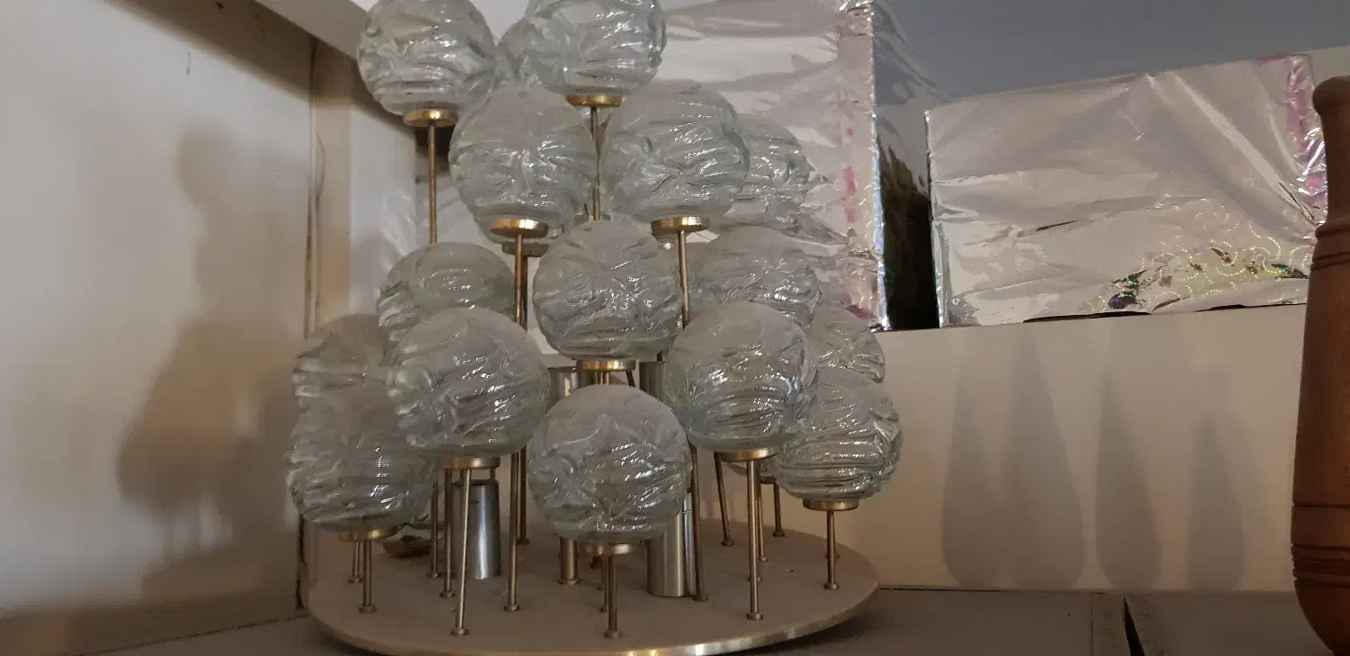 لوستر خوشه انگور قدیمی|لوستر و چراغ آویز|تهران, قیطریه|دیوار