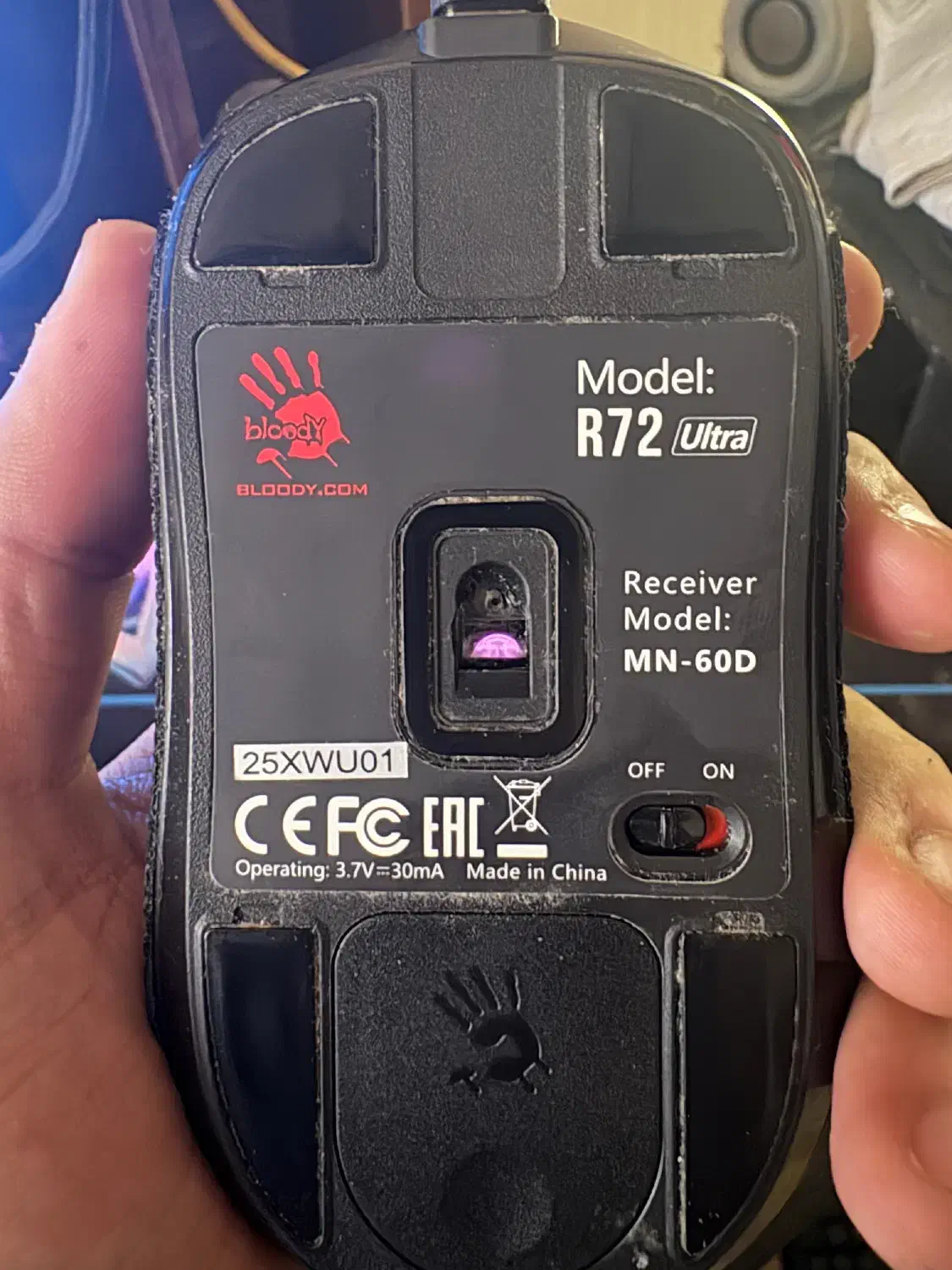 ماوس گیمینگ بیسیم Bloody R72 Ultra|قطعات و لوازم جانبی رایانه|مشهد, ارشاد|دیوار