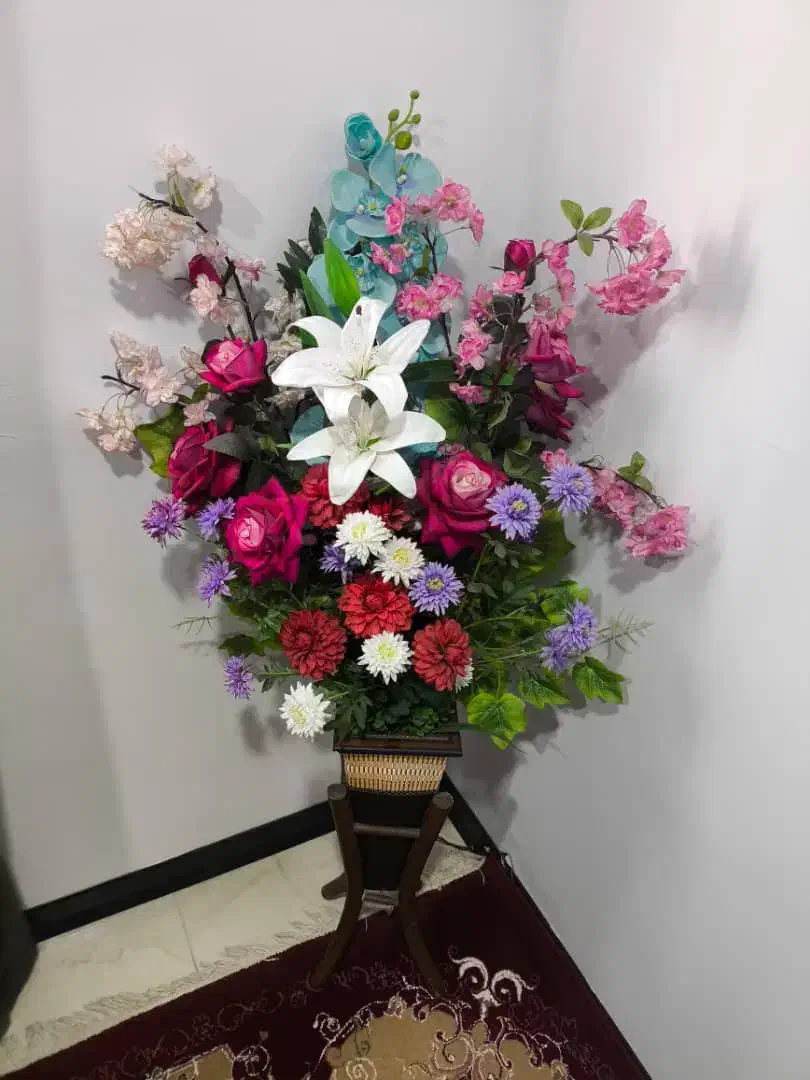 گل وگلدان مصنوعی|گل مصنوعی|اهواز, رسالت|دیوار