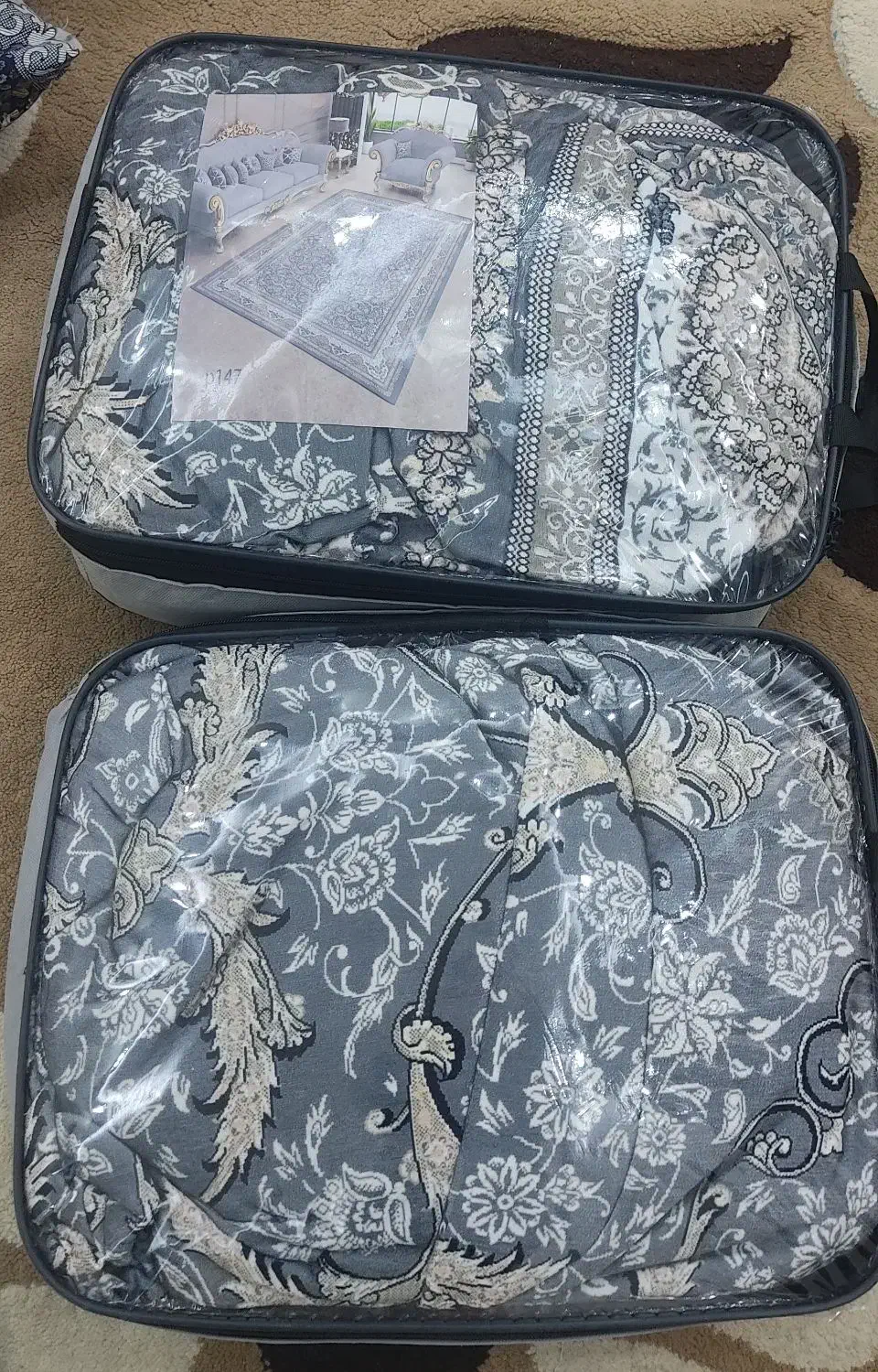 روفرشی مخمل کش دار9متری 2عدد|روفرشی|فردیس, قریشی|دیوار