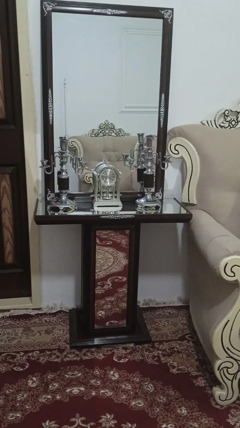آینه شمعدان قیمت 1/500|آینه|مراغه, |دیوار