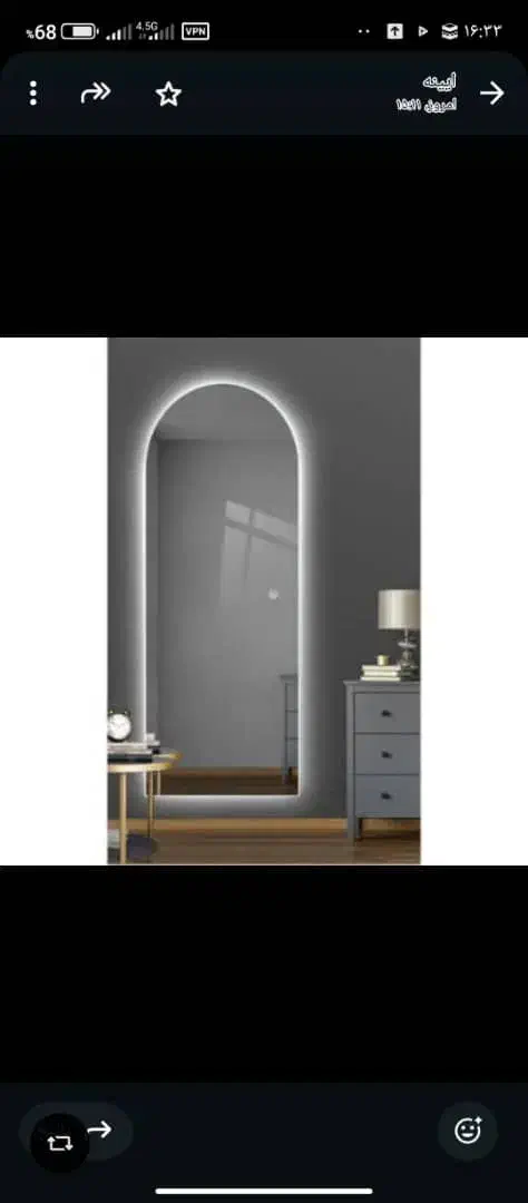 آینه ی قدی و آرایشگاهی|آینه|مشهد, کشف|دیوار