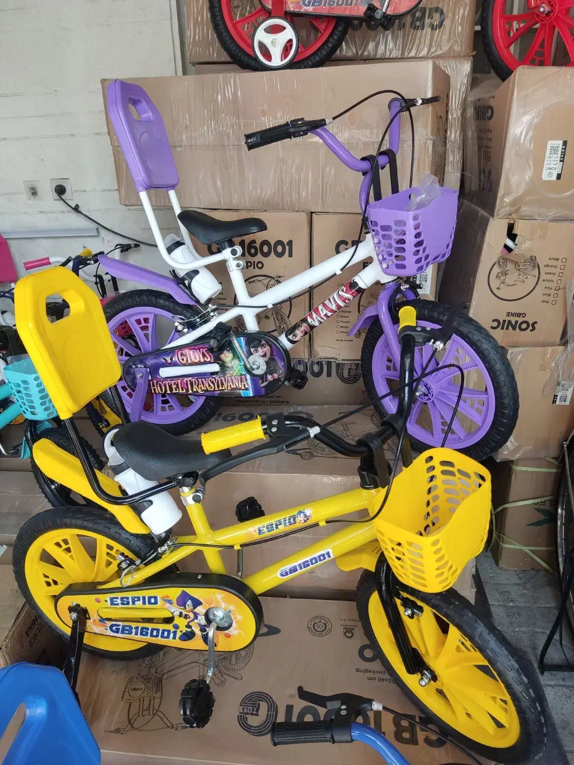 دوچرخه های ۱۶ و ۱۲ اسپورت قیمت عمده|دوچرخه، اسکیت، اسکوتر|شیراز, فرگاز|دیوار