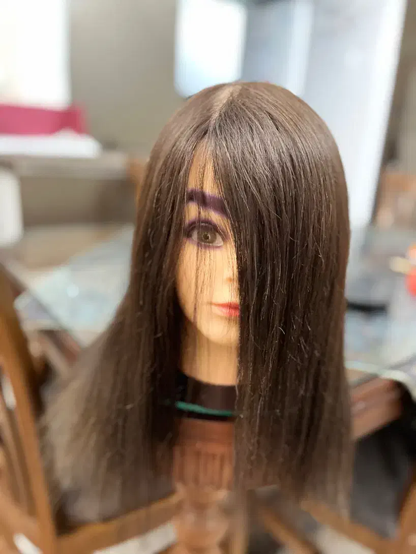 کله مانکن موی طبیعی مناسب رنگ و کراتین|آرایشی، بهداشتی، درمانی|کرج, عظیمیه|دیوار