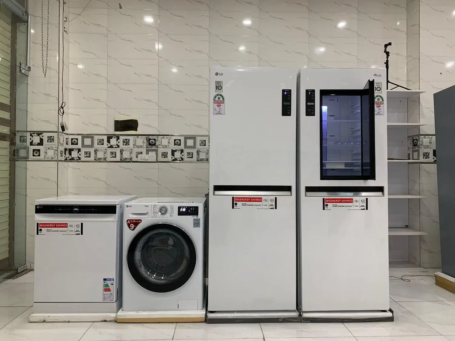 یخچال دوقلوی بزرگ/44فوت الجی/ارسال بانه/به صرفه|یخچال و فریزر|بانه, |دیوار