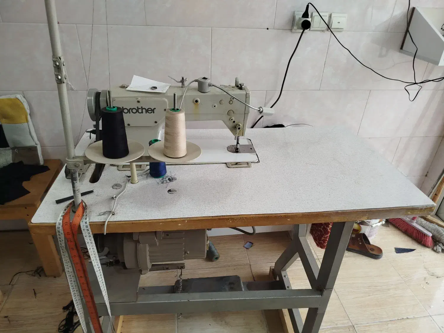 چرخ خیاطی brotherژاپن|چرخ خیاطی و ریسندگی|پیر بکران, |دیوار