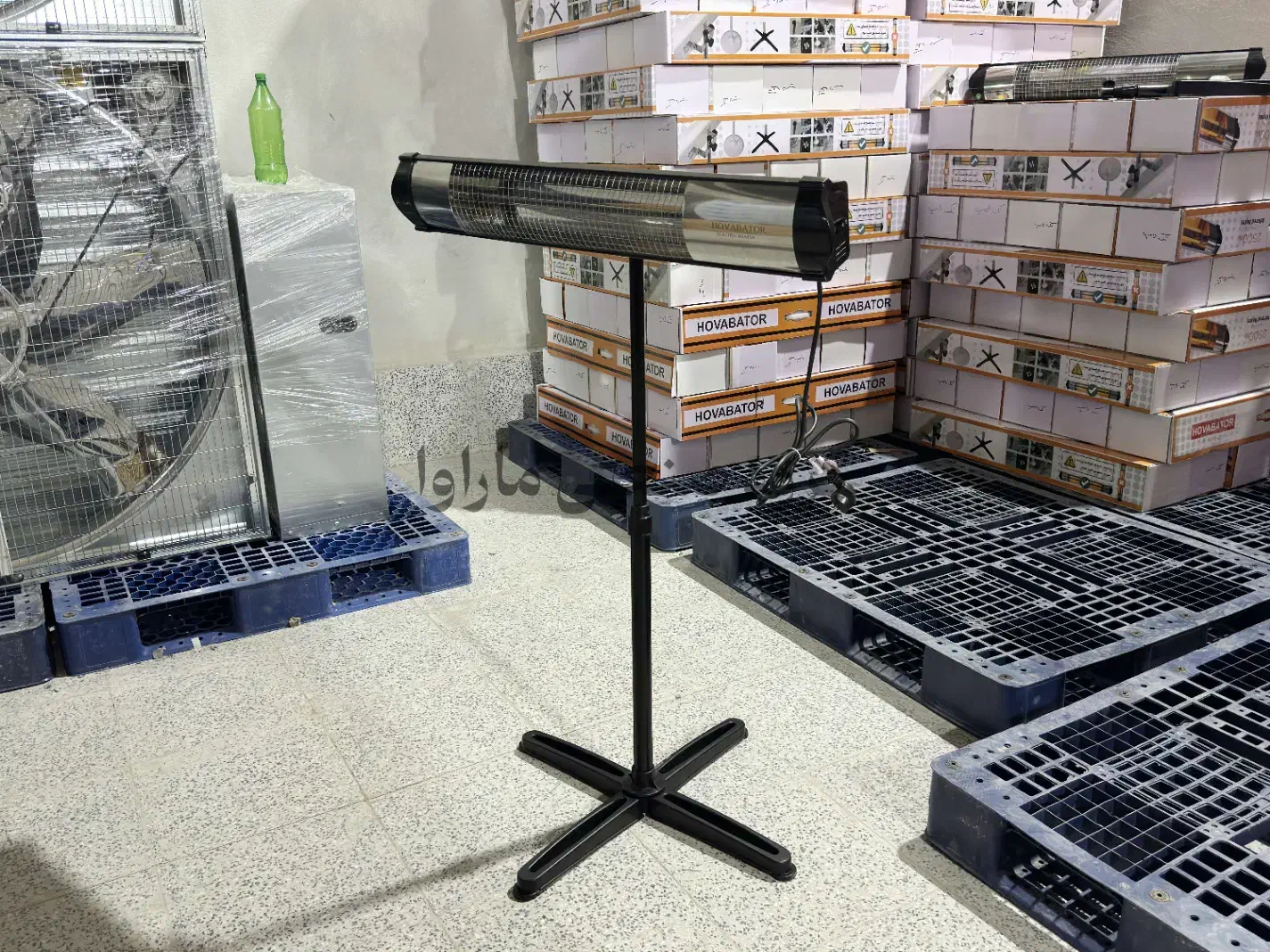 بخاری برقی تابشی ایستاده هیتر تک لامپ 2600 وات|بخاری، هیتر، شومینه|شهرکرد, |دیوار