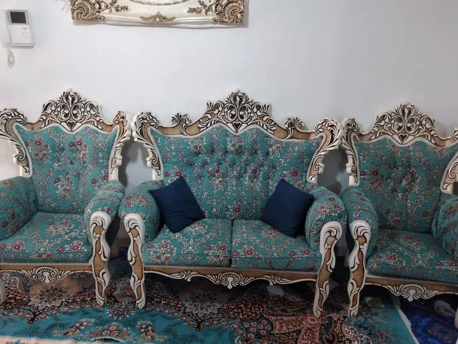 مبل سلطنتی|مبلمان خانگی و میز عسلی|قزوین, |دیوار