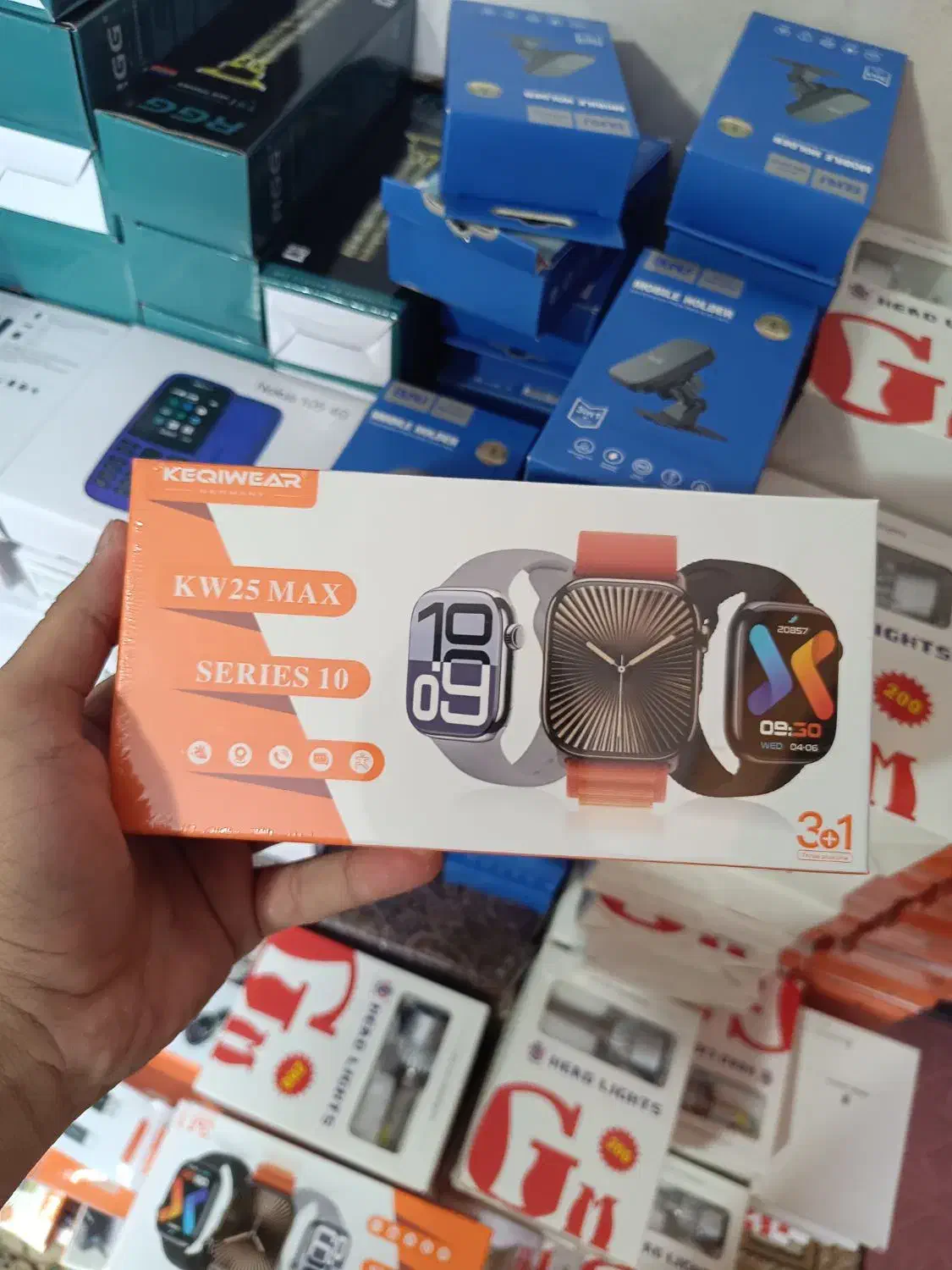 ساعت هوشمند kw25Max سه بند عمده وتک|ساعت|مشهد, امیر|دیوار