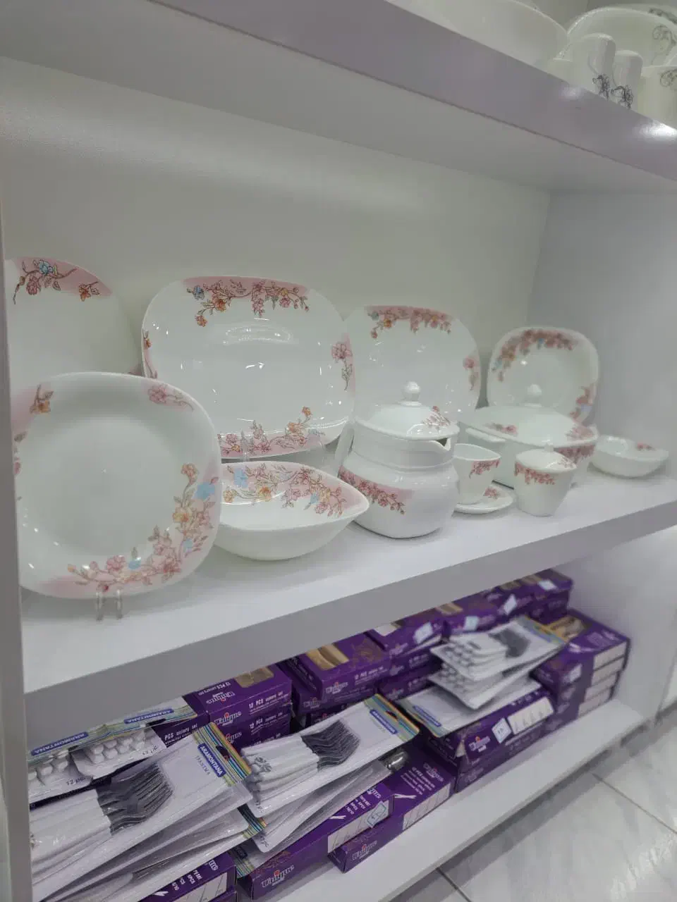 آرکوپال سرویس جهیزیه کامل ارکوپال 45 پارچه وارداتی|ظروف سرو و پذیرایی|یاسوج, |دیوار