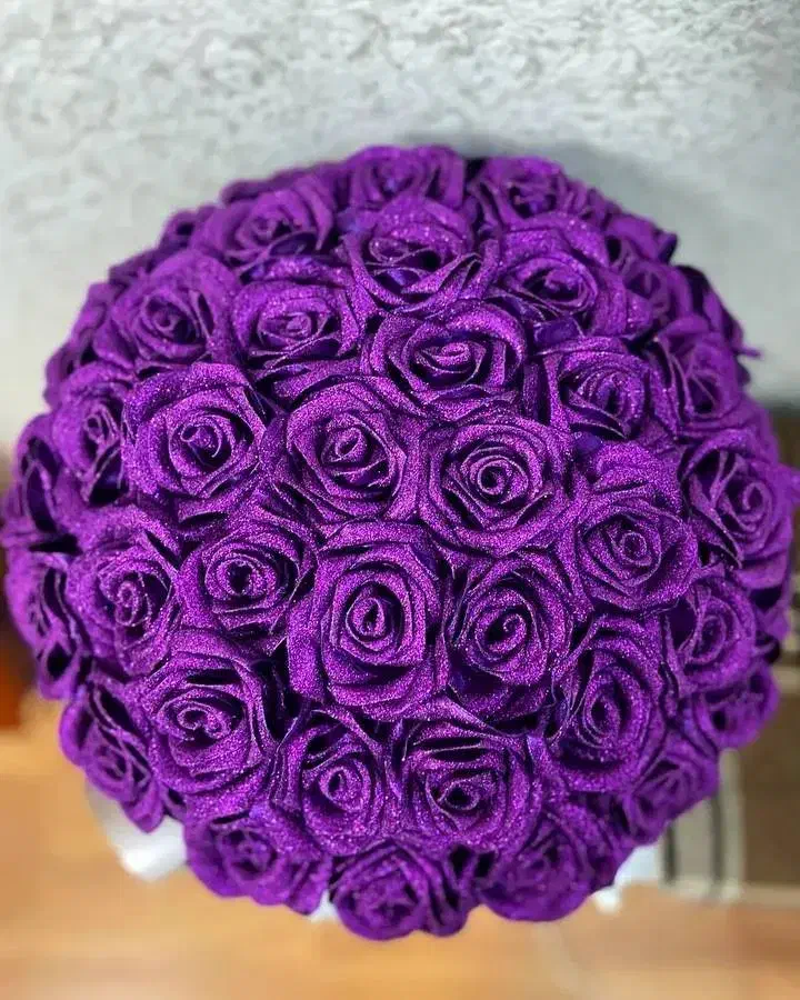 گل روبانی کد 03|گل مصنوعی|شیراز, کوشک میدان|دیوار