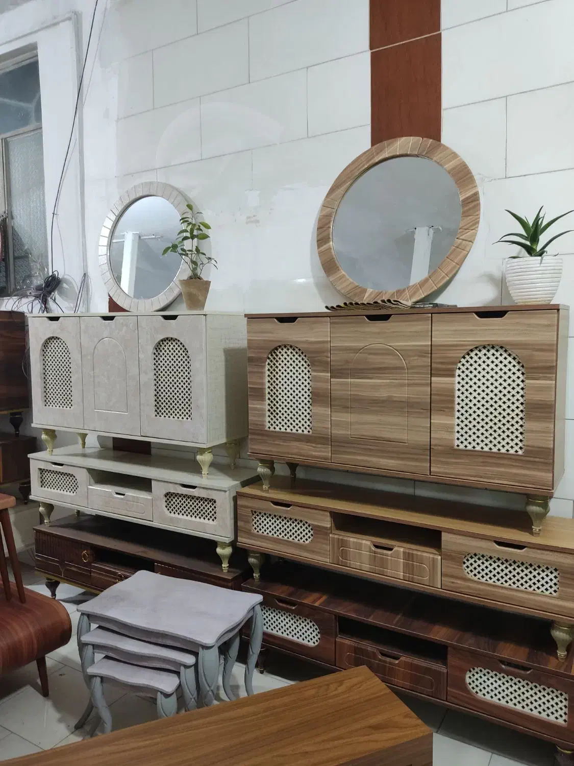 میز تی وی و کنسول اینه جدید|بوفه، ویترین، کنسول|کرج, پیشاهنگی|دیوار