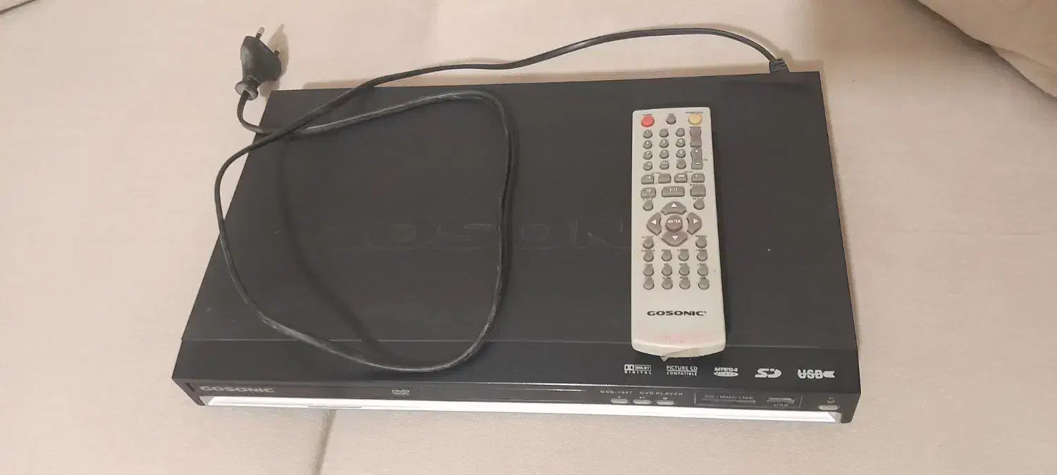 دستگاه DVD gosonic|پخشکننده DVD و ویدیو|مشهد, فدک|دیوار