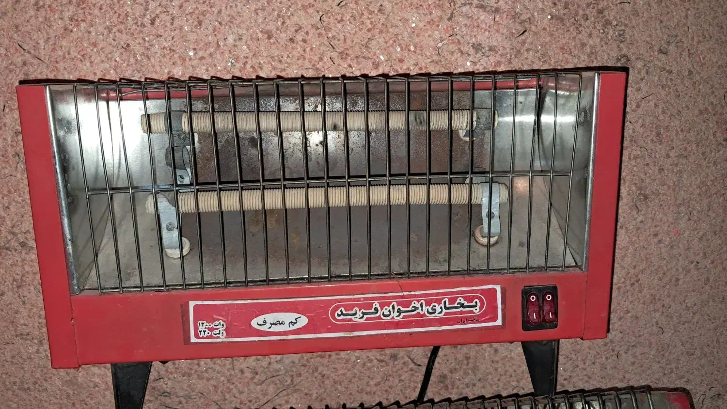 بخاری برقی ۲عدد اصل|بخاری، هیتر، شومینه|اهواز, کمپلو جنوبی|دیوار