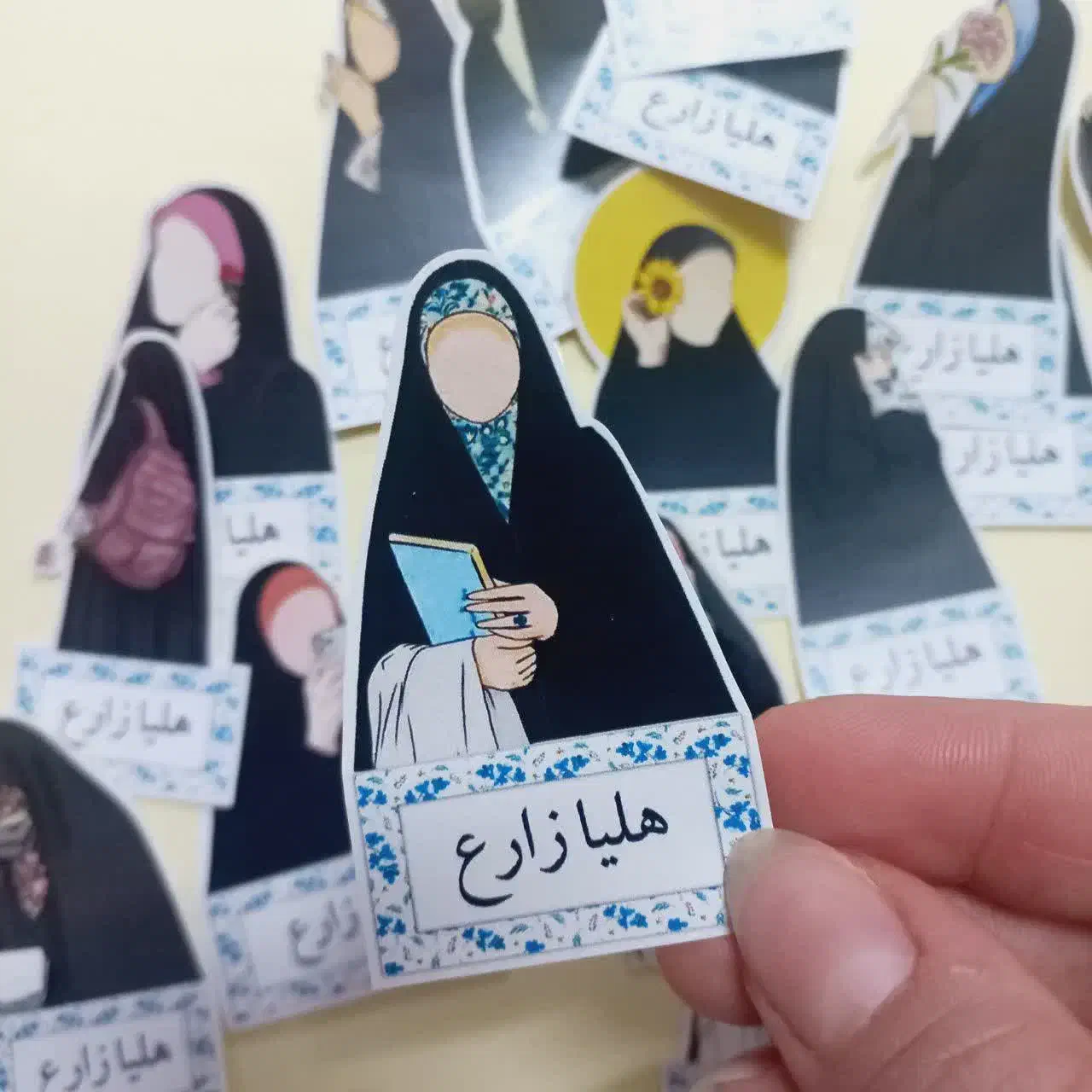 برچسب کاغذی|صنایع دستی و سایر لوازم تزئینی|قم, انسجام|دیوار
