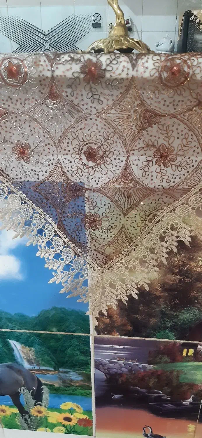 چندتا پرده|پرده، رانر، رومیزی|قم, نیروگاه|دیوار