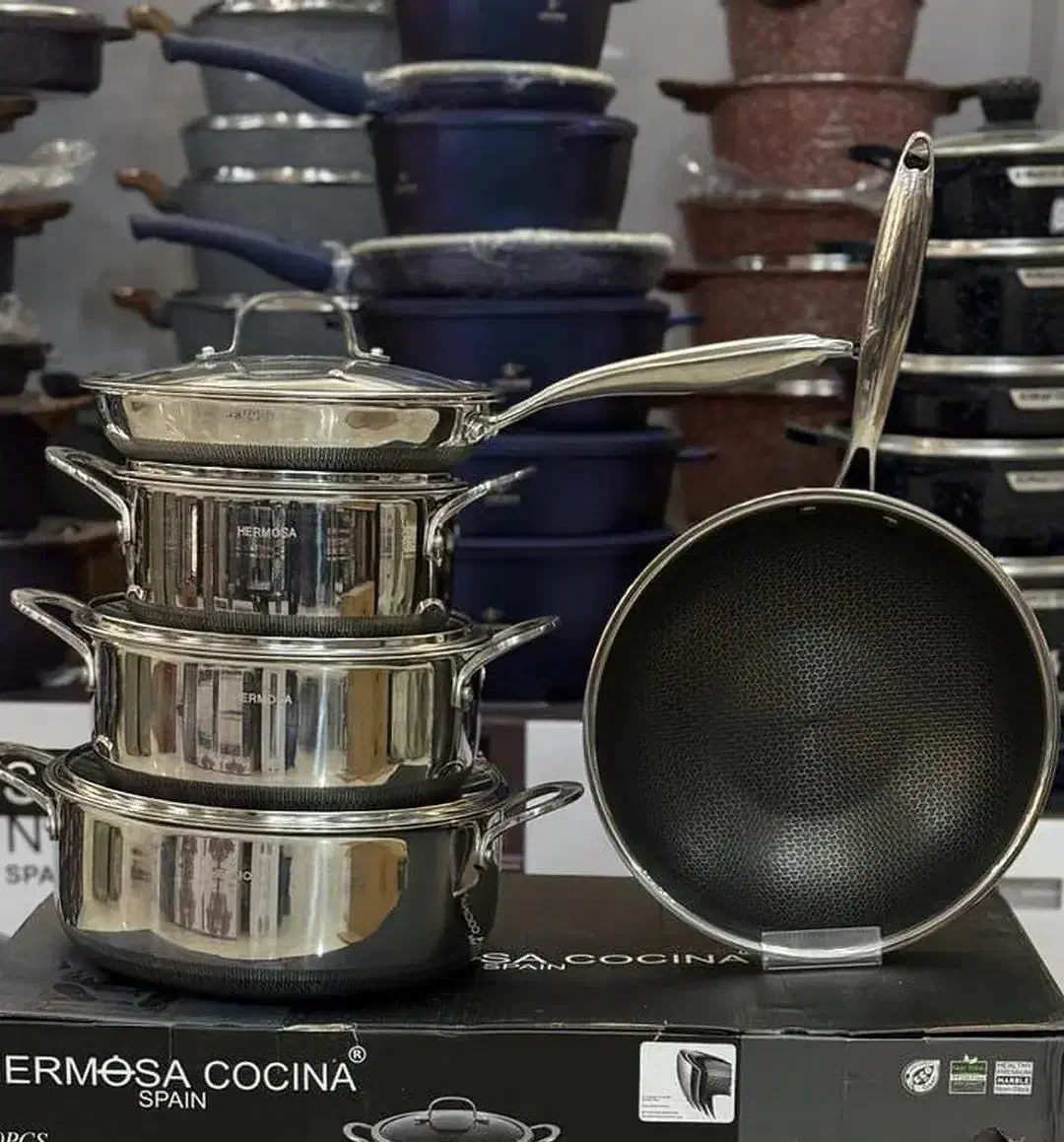 قابلمه استیل کف لیزری هرموسا|ظروف پختوپز|کرمانشاه, |دیوار